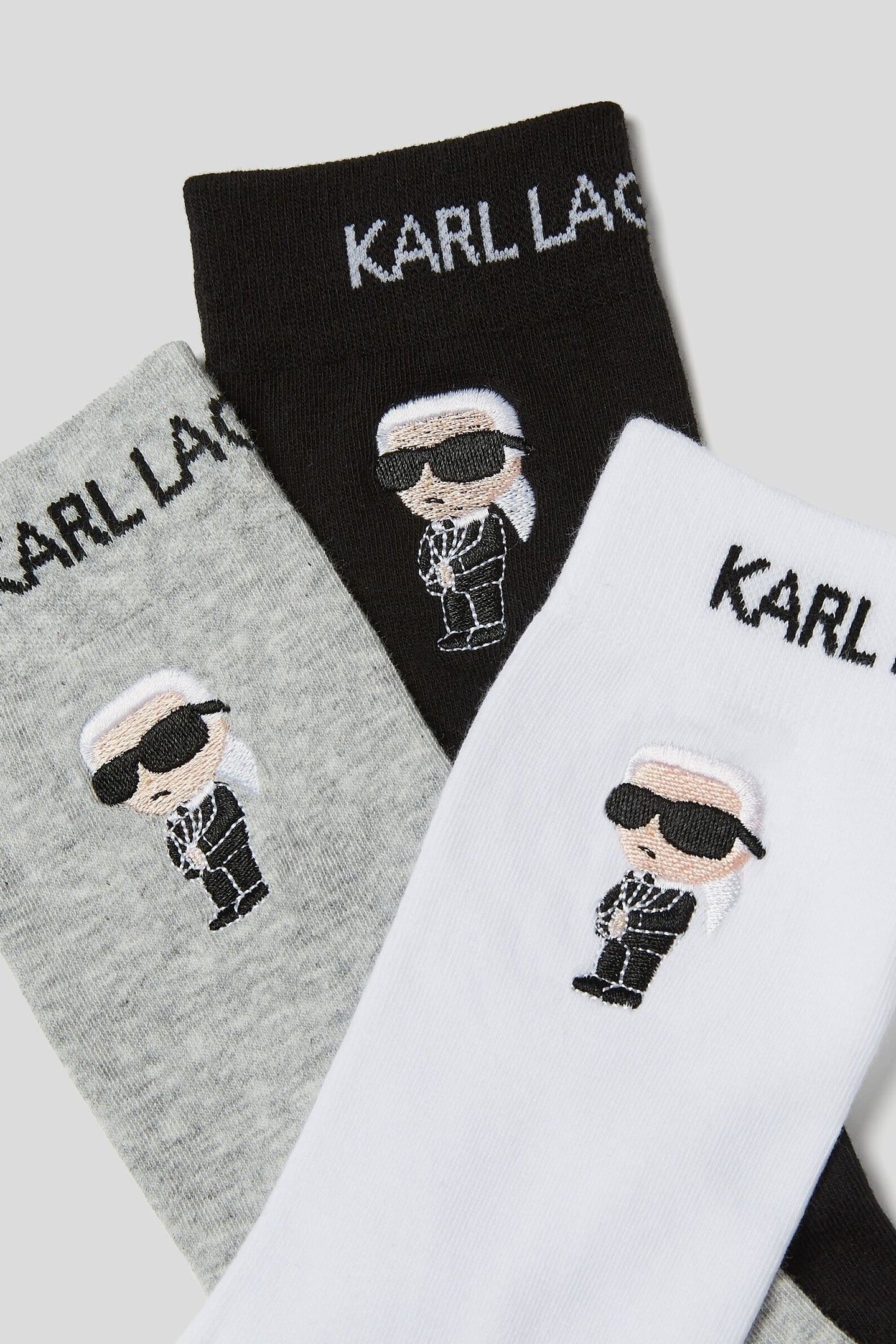 K/IKONIK 2.0 SOCKS 3 PACK BLACK/WHITE/GREY 3