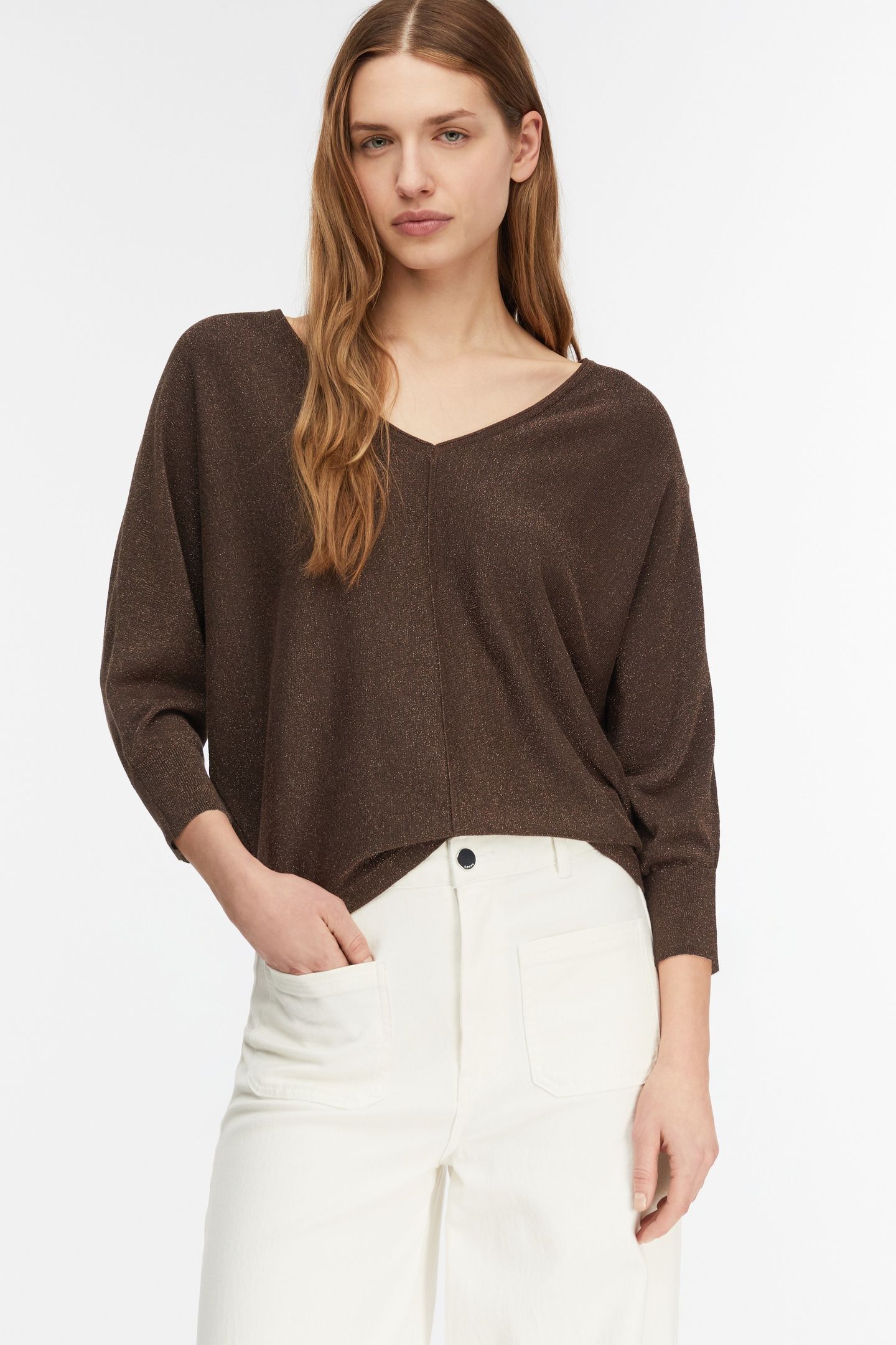 COMMA PULLOVER BROWN 1