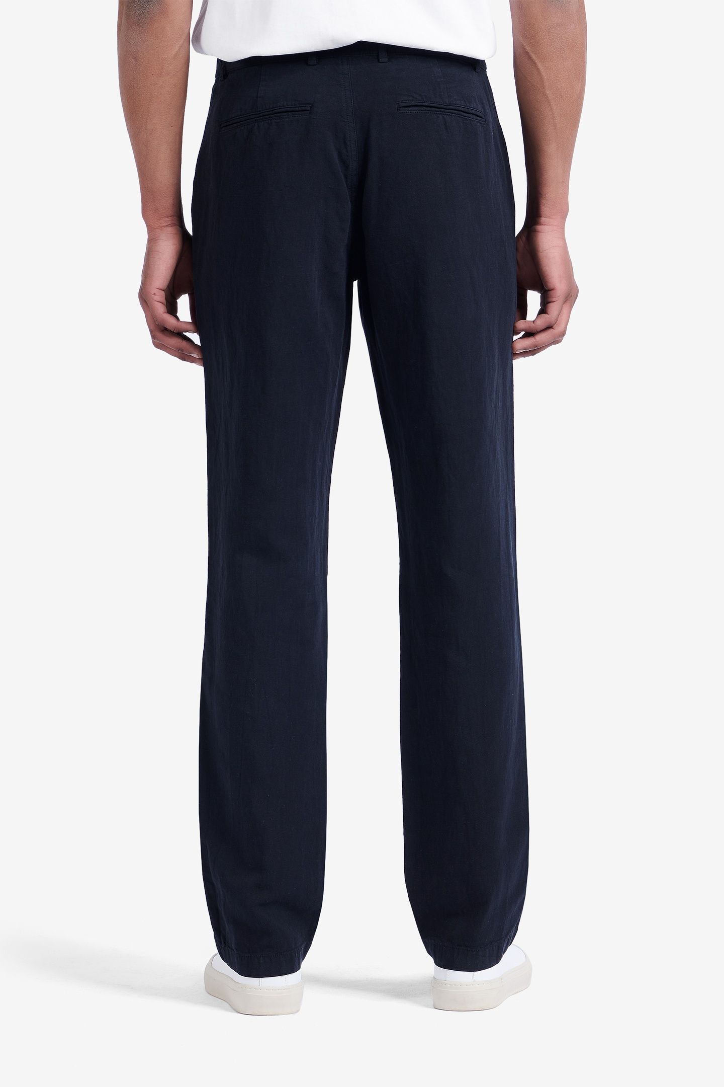 MELVILLE COTTON-LINEN LYOCELL NAVY 2