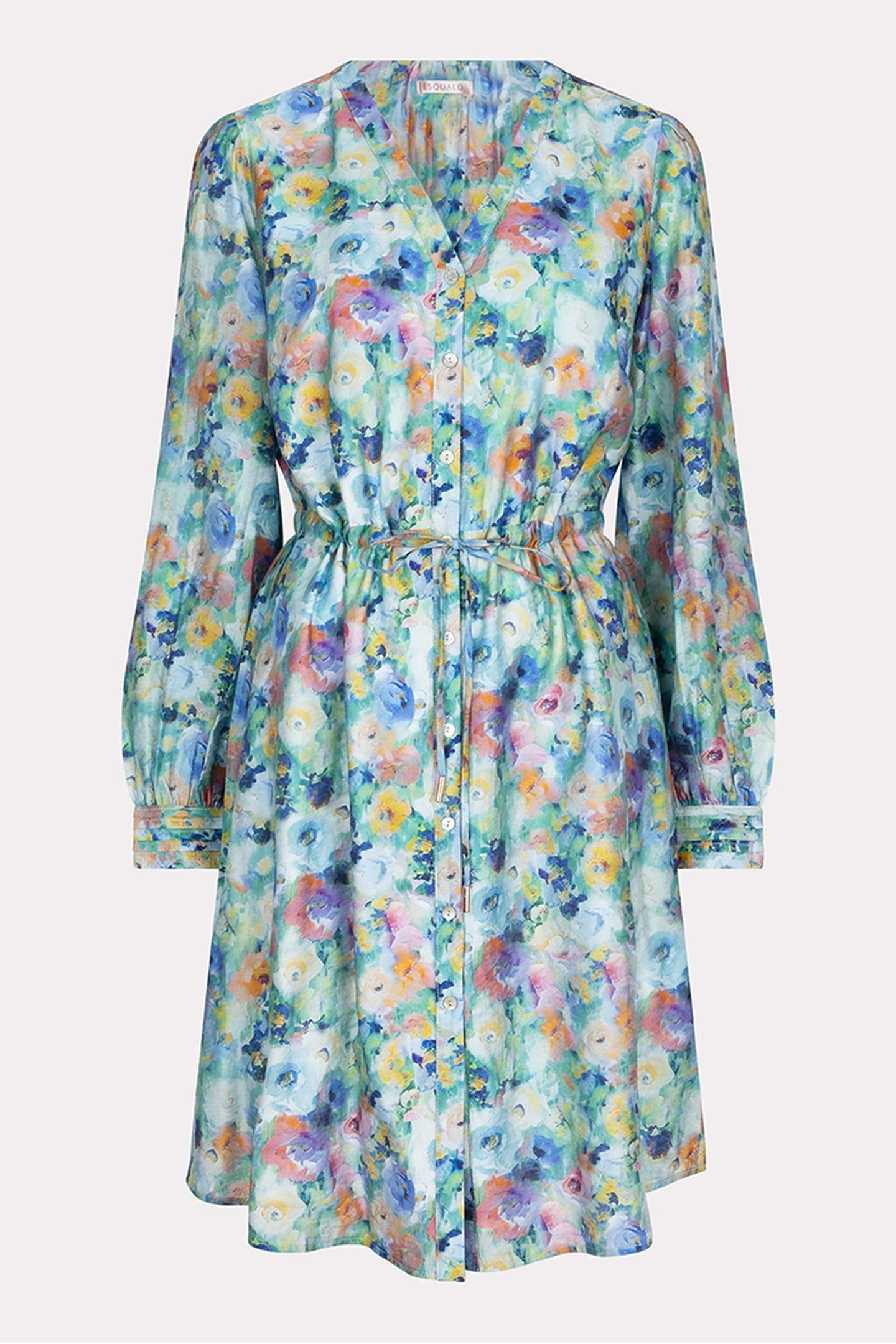DRESS MIDI UTOPIA FLOWER PRINT 4