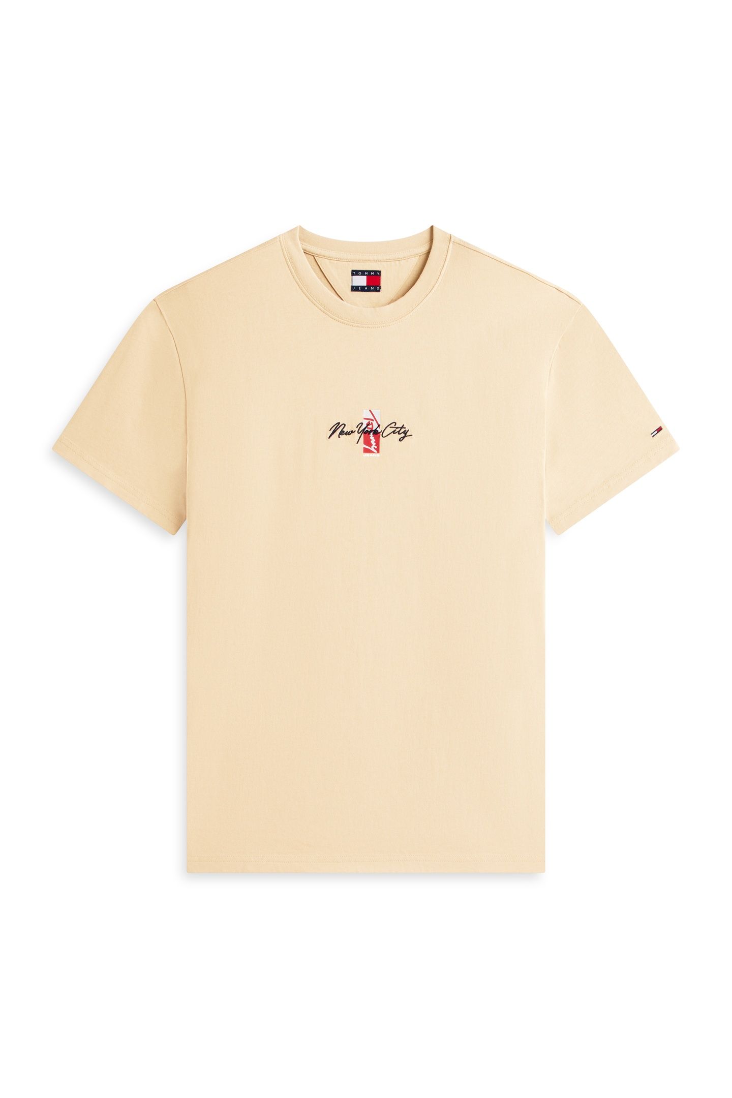 TJM REGULAR SIGN BLOCK T-SHIRT GENTLE GOLD 4