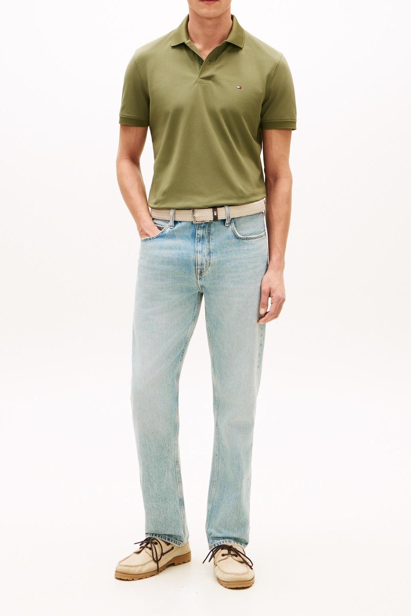PERFORMANCE PIQUE POLO DARK ARTICHOKE 2