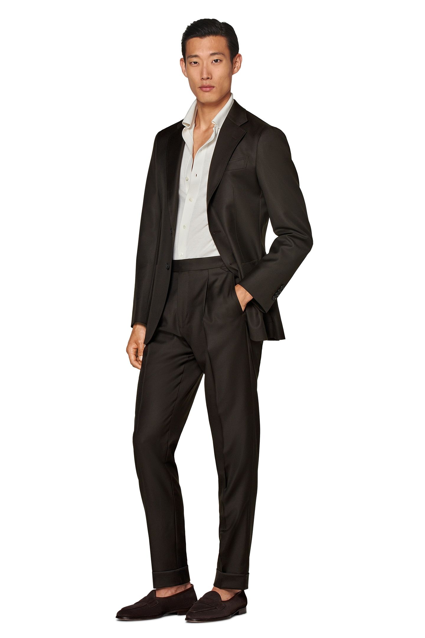 SUIT-DARK-BROWN NESTED SUITS DARK BROWN 3