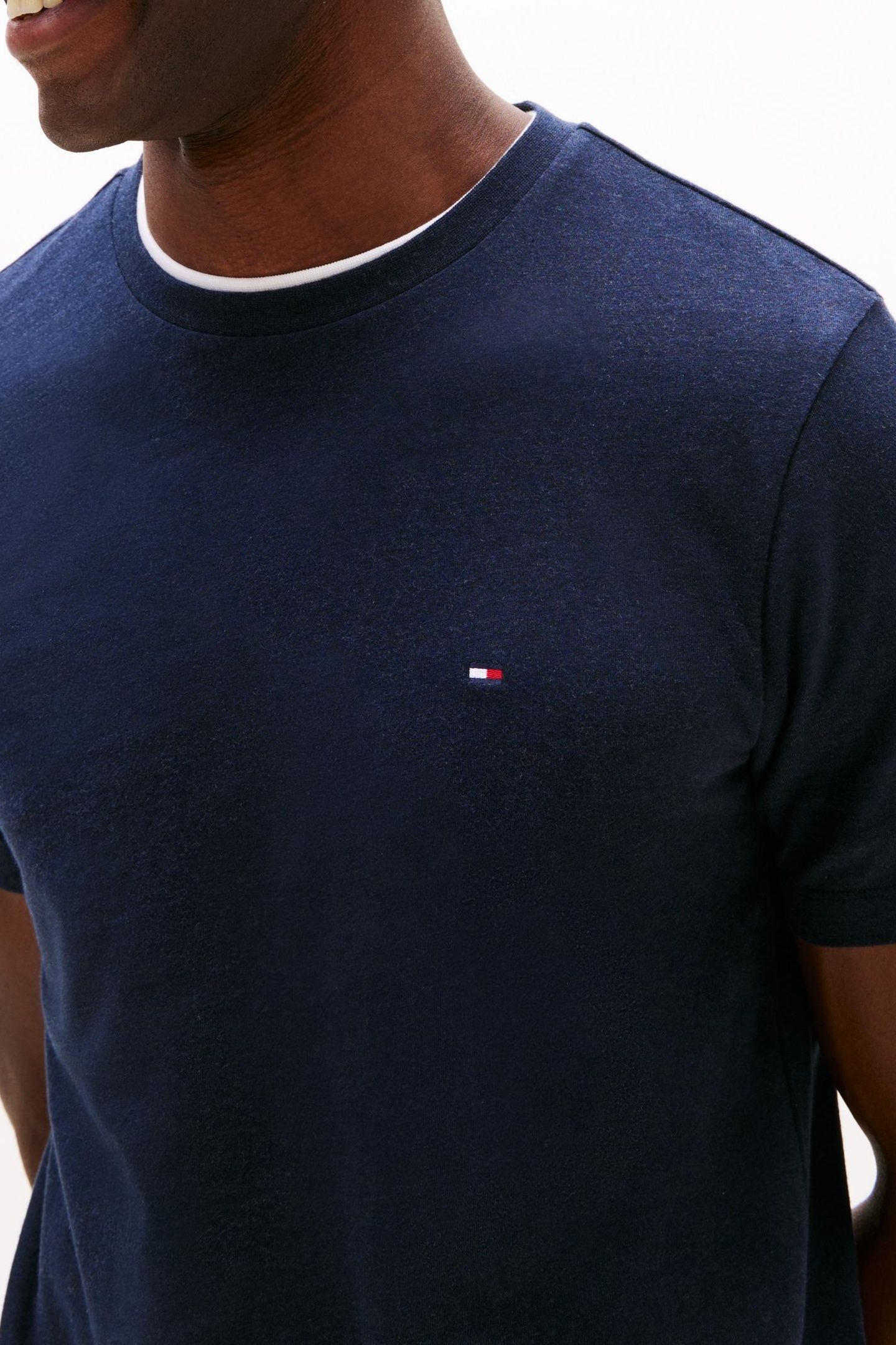 ESSENTIAL REGULAR FIT T-SHIRT DESERT SKY HEATHER 7