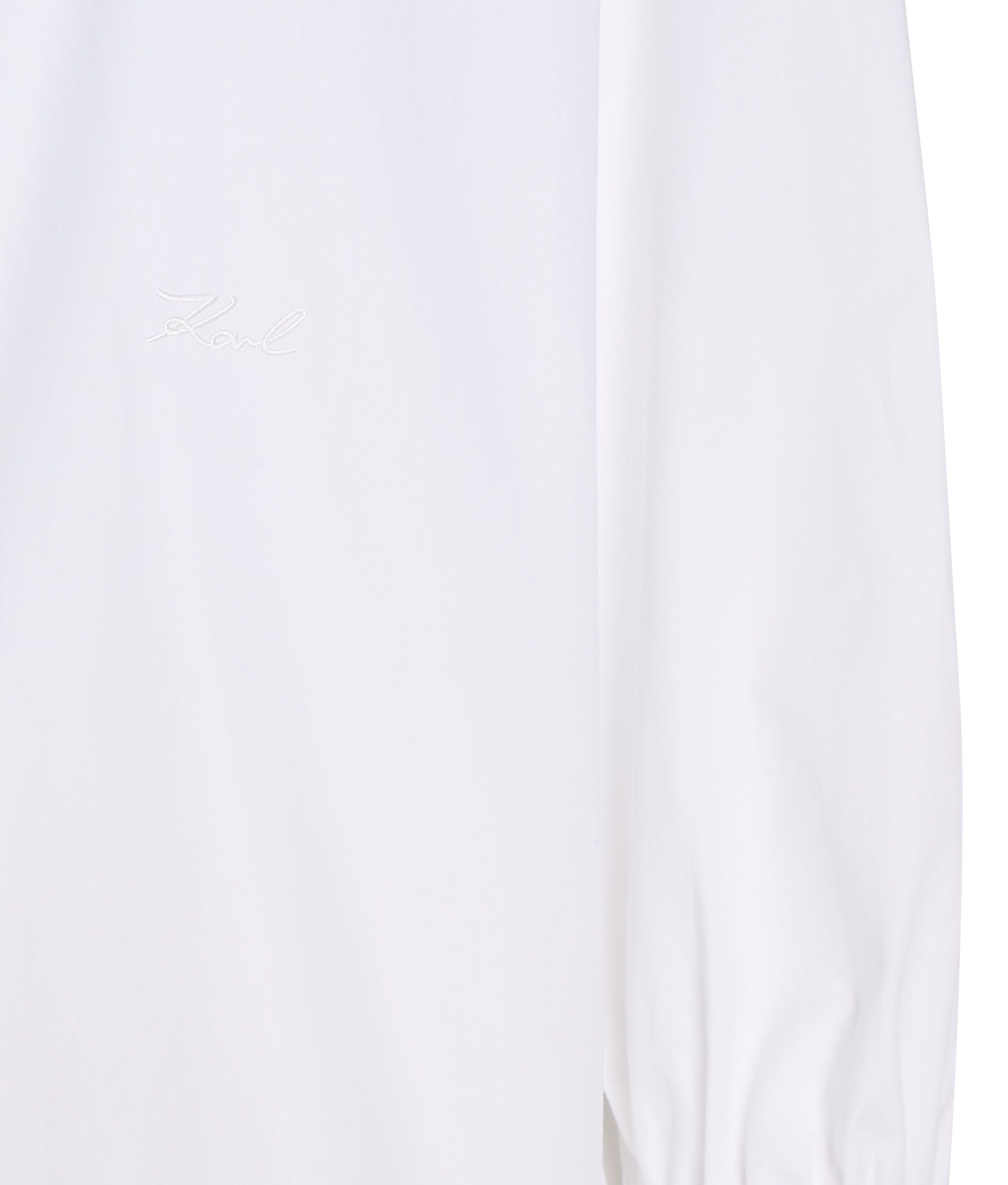 RHINESTONE COLLAR SHIRT WHITE 5