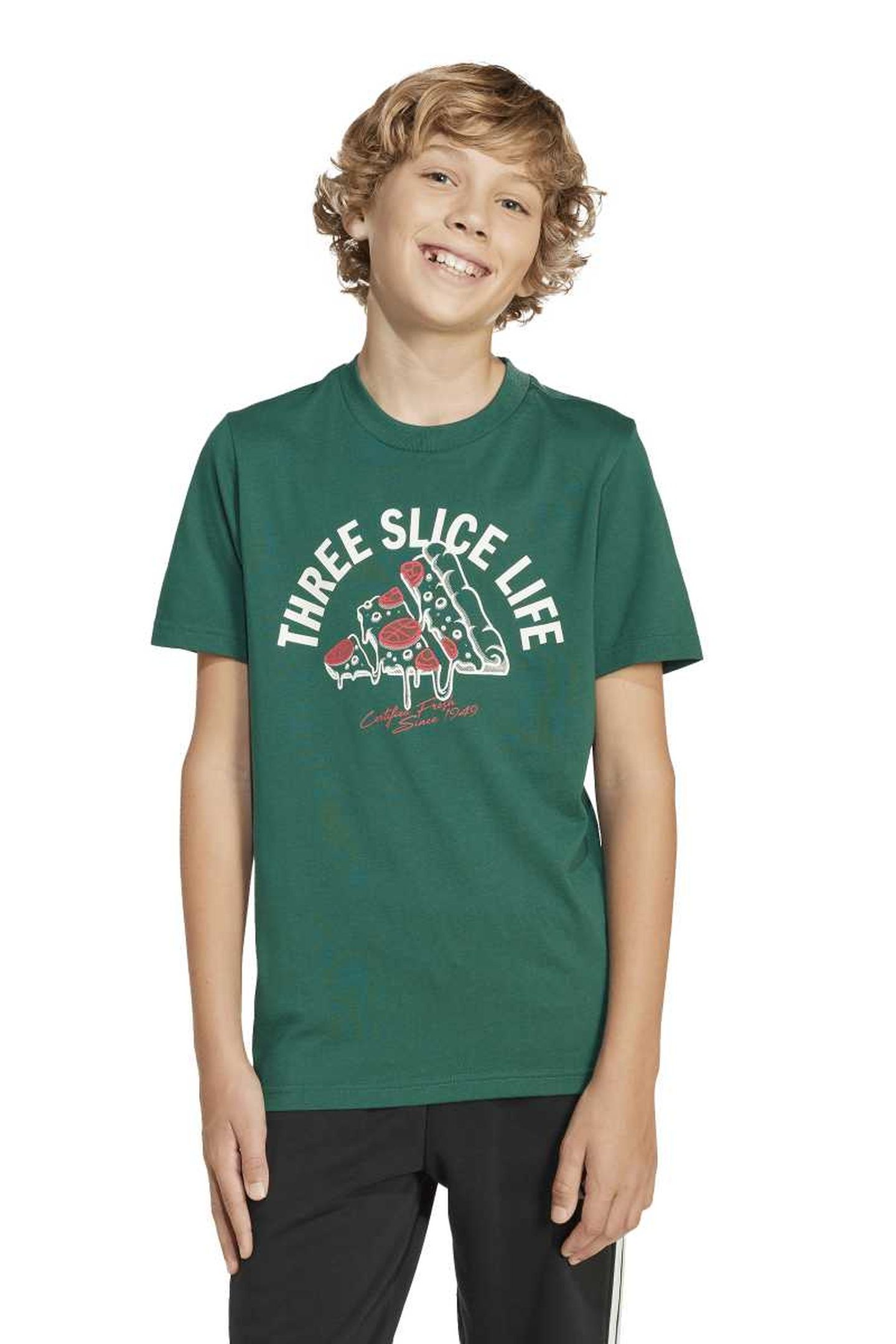 SPORTSWEAR LOUNGE PIZZA GRAPHIC T-SHIRT COLLEGIATE GREEN 3
