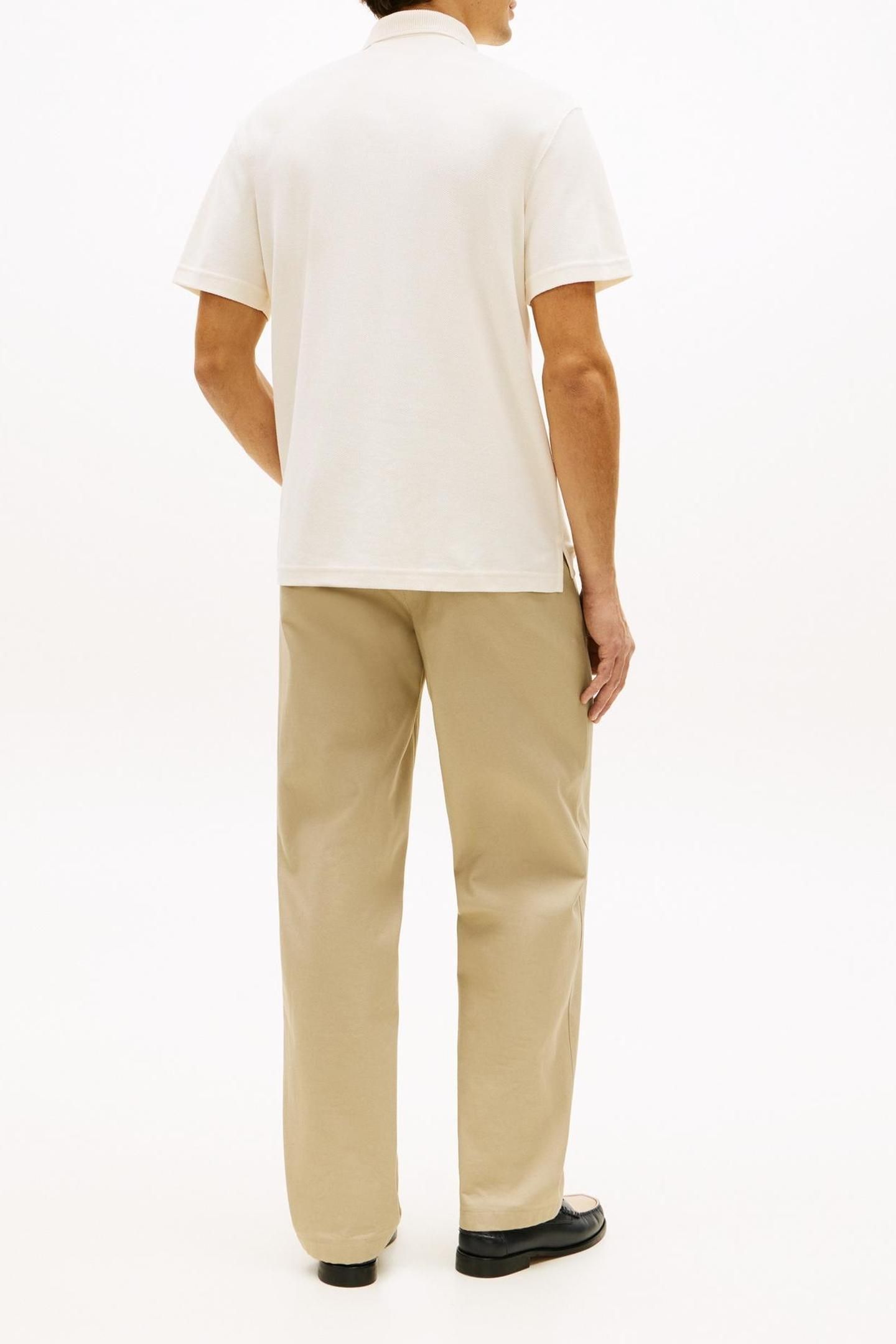 KNITTED COLLAR CLASSIC POLO IVORY PETAL 3