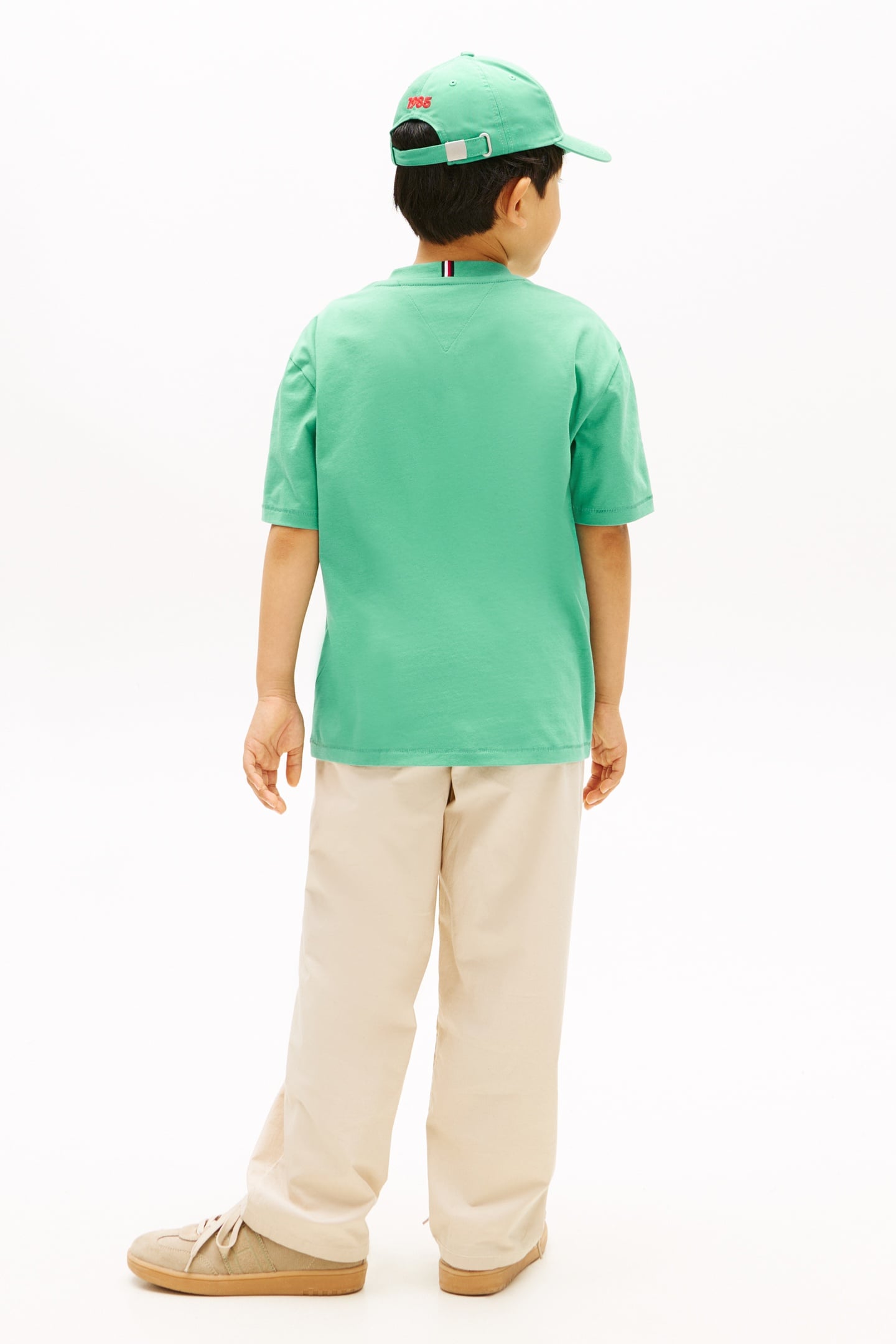 BOYS TOMMY HILFIGER NYC T-SHIRT BAHAMA GREEN 3