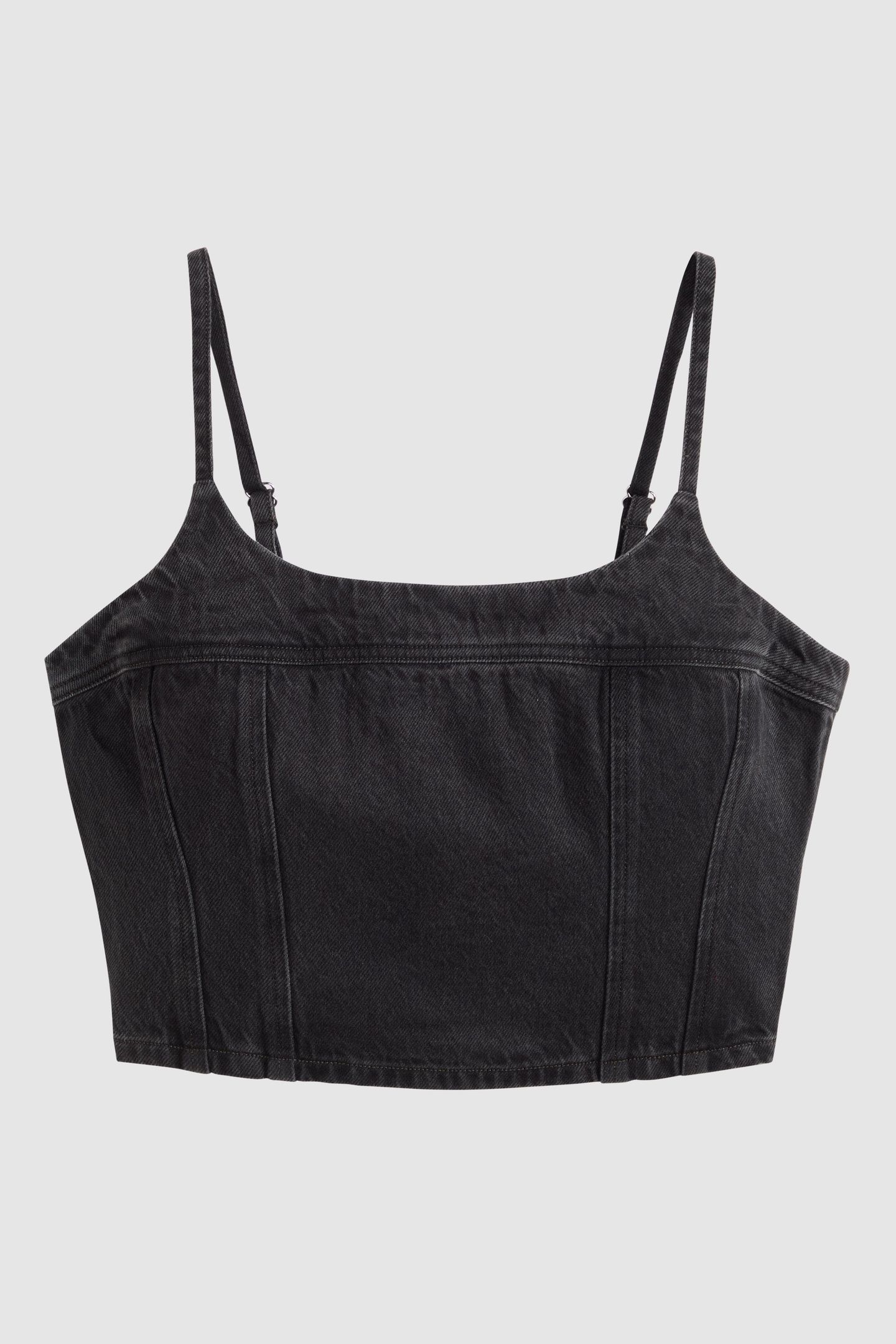 JADINE DENIM CAMI TANK TOP 4
