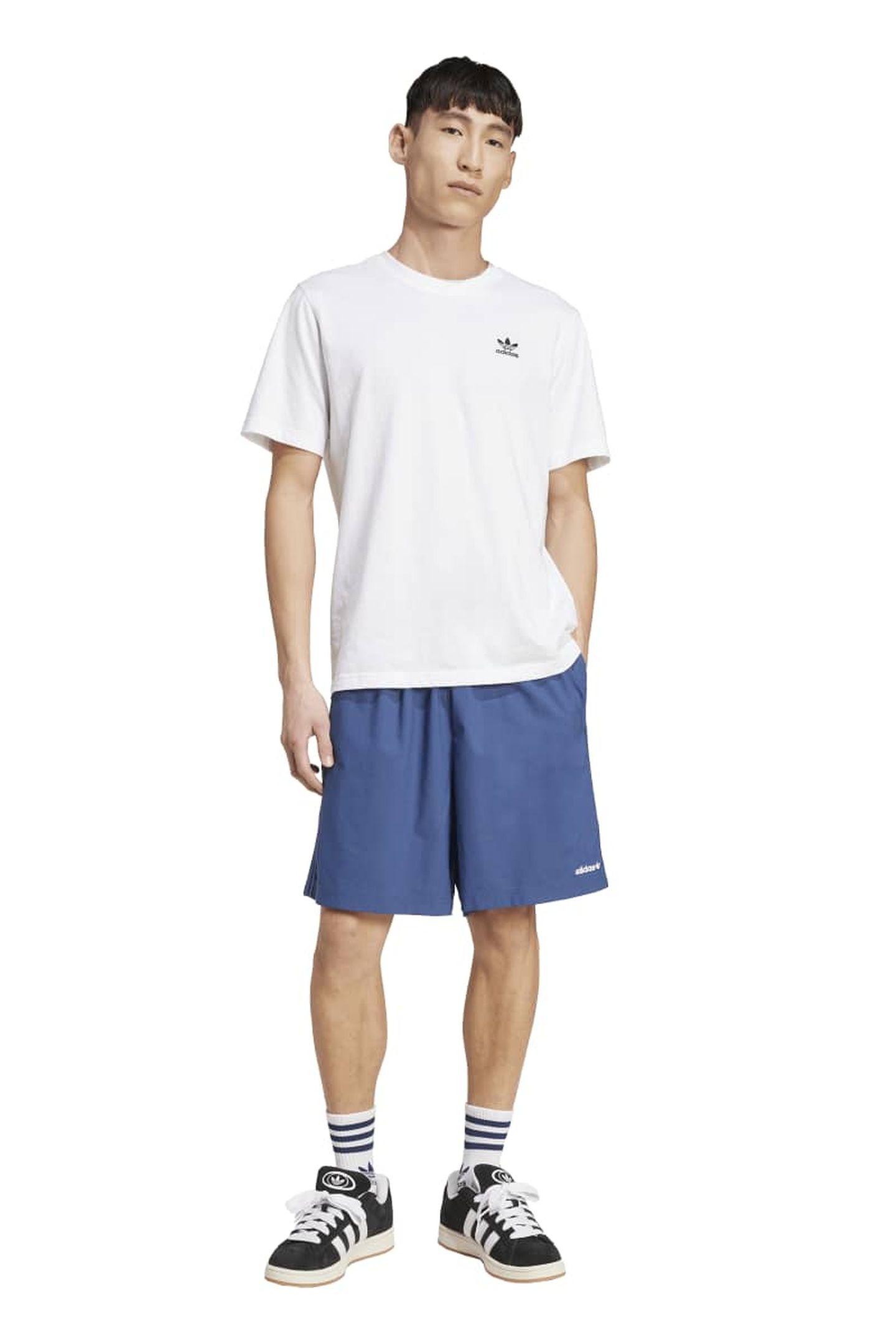 UNISEX ORIGINALS WOVEN SHORT LIGHT DENIM 2