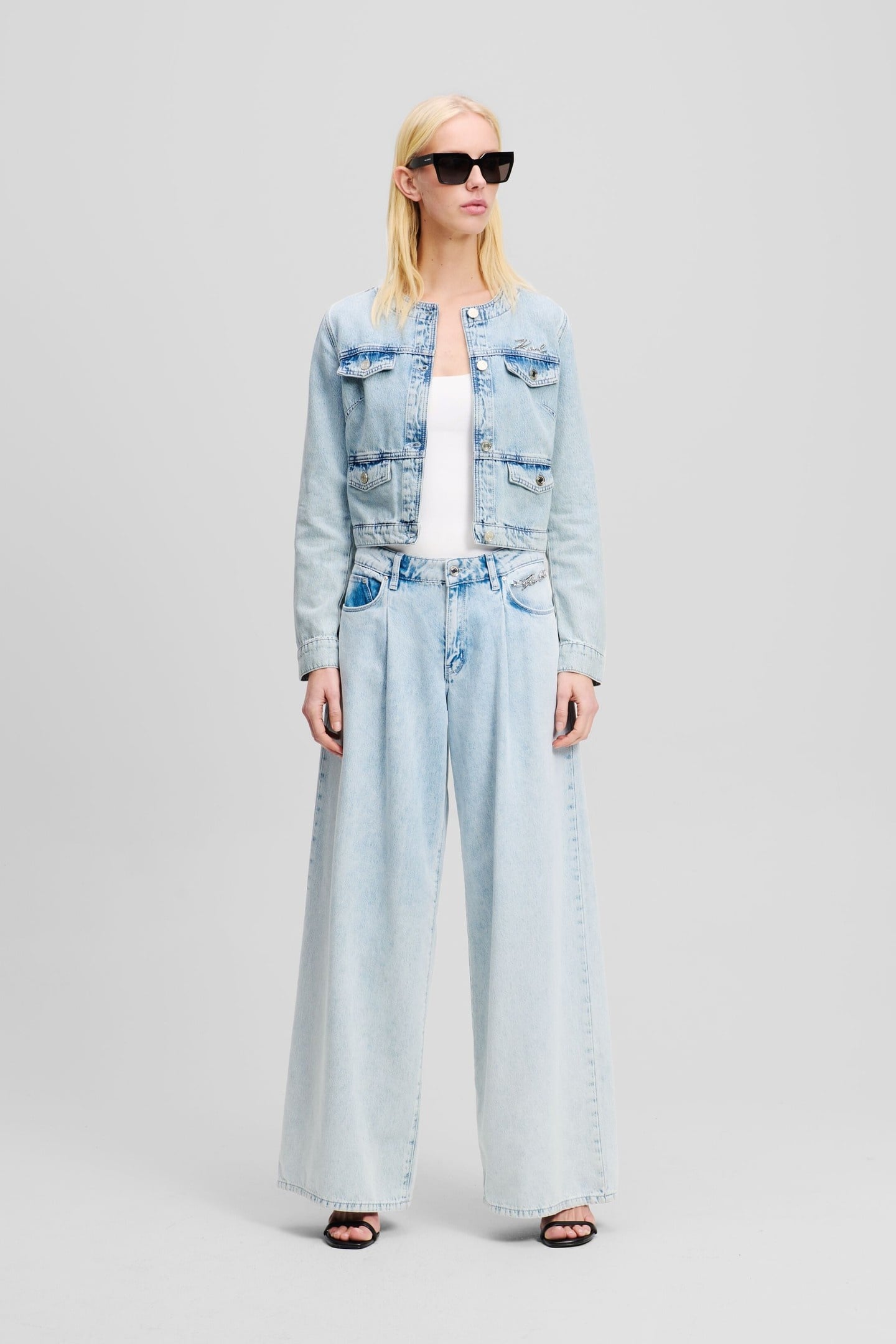 WIDE LEG BLUE DENIM PANTS LIGHT BLUE DENIM 6