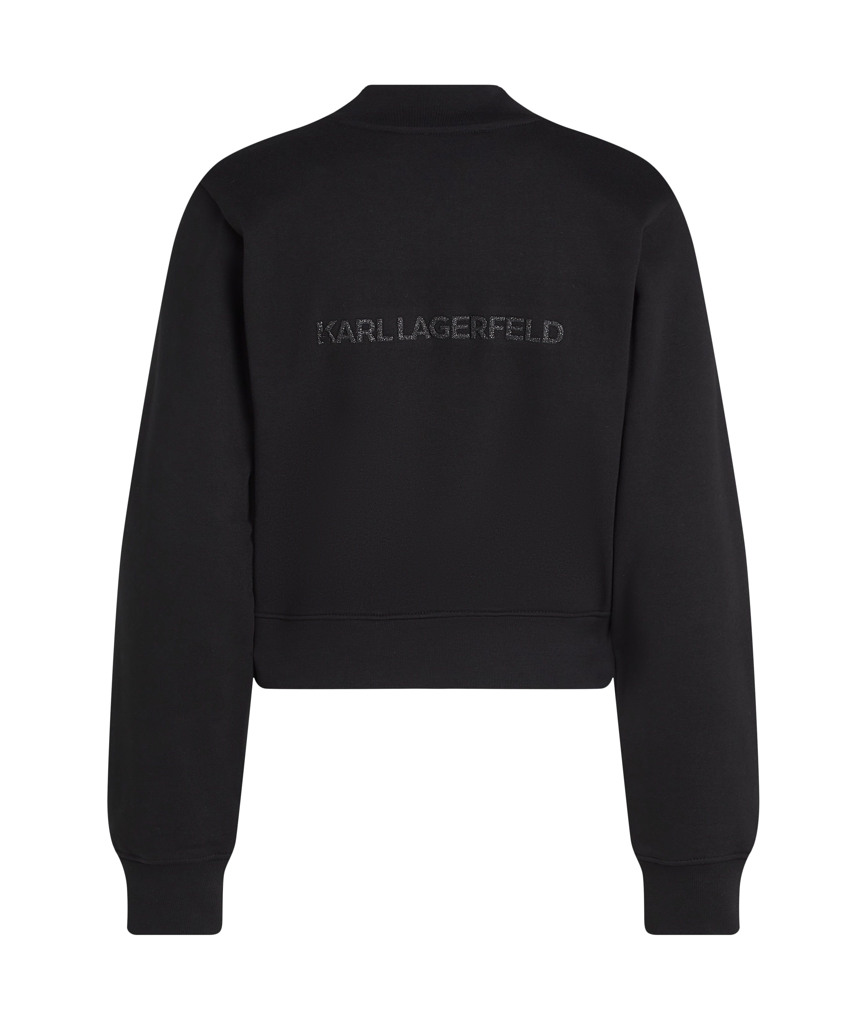 COMMERCIAL LOGO ZIP UP BLACK 4