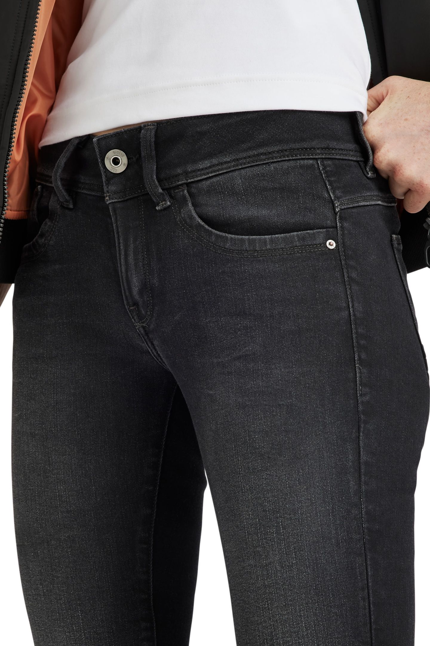 LYNN MID SKINNY FADED BLACK MAGNET 4