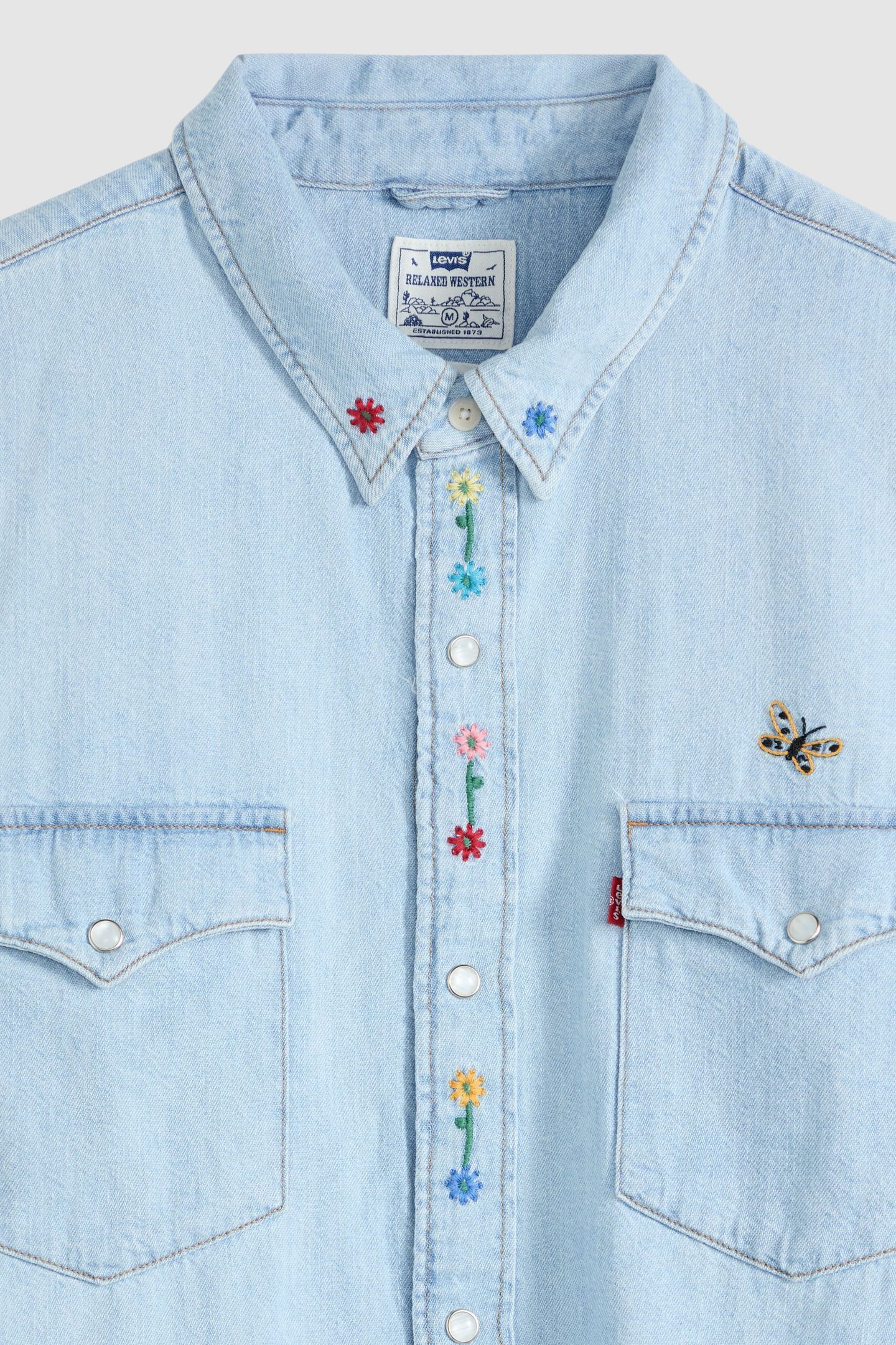 RELAXED FIT WESTERN SHIRT 5