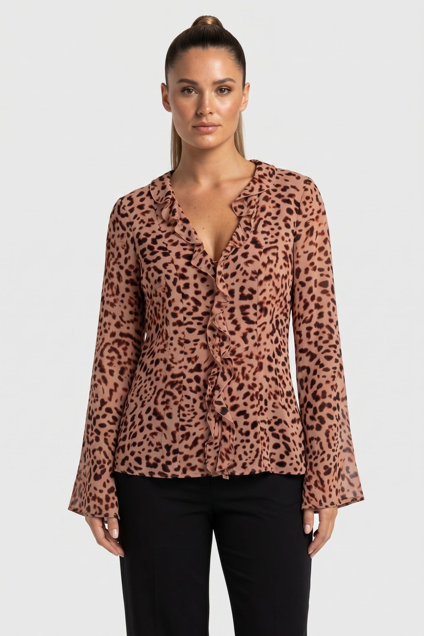 SOLANGE BLOUSE ORANGE 1