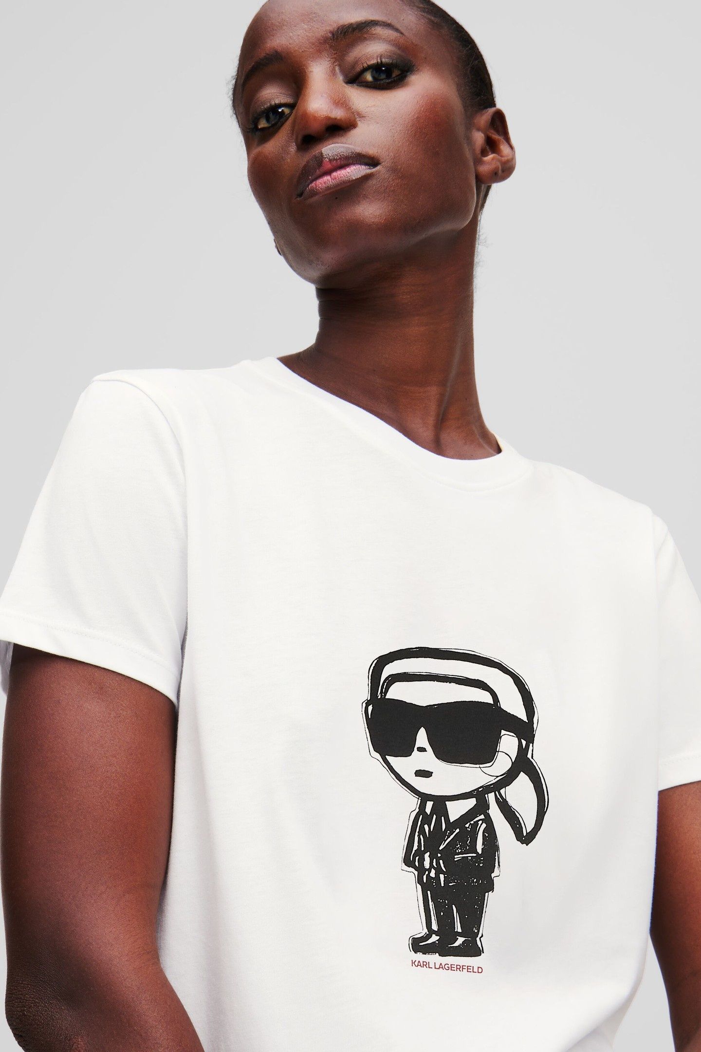 IKON SKETCH KARL T-SHIRT CANNOLI CREAM 5