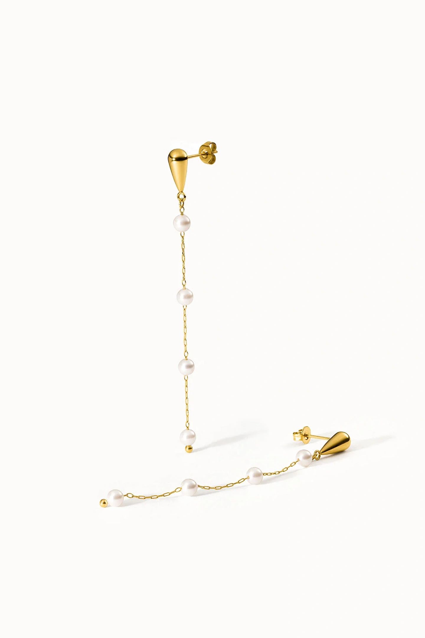 DEWDROP OHRRINGE GOLD 2