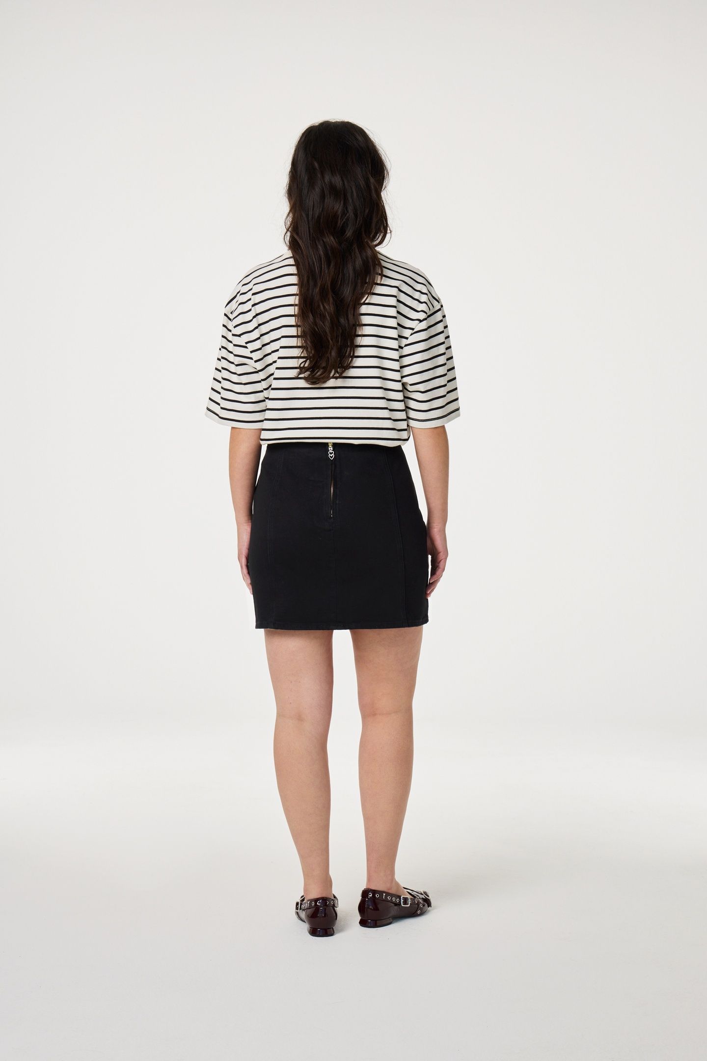 BENJA T-SHIRT COSY WHITE/BLACK 3