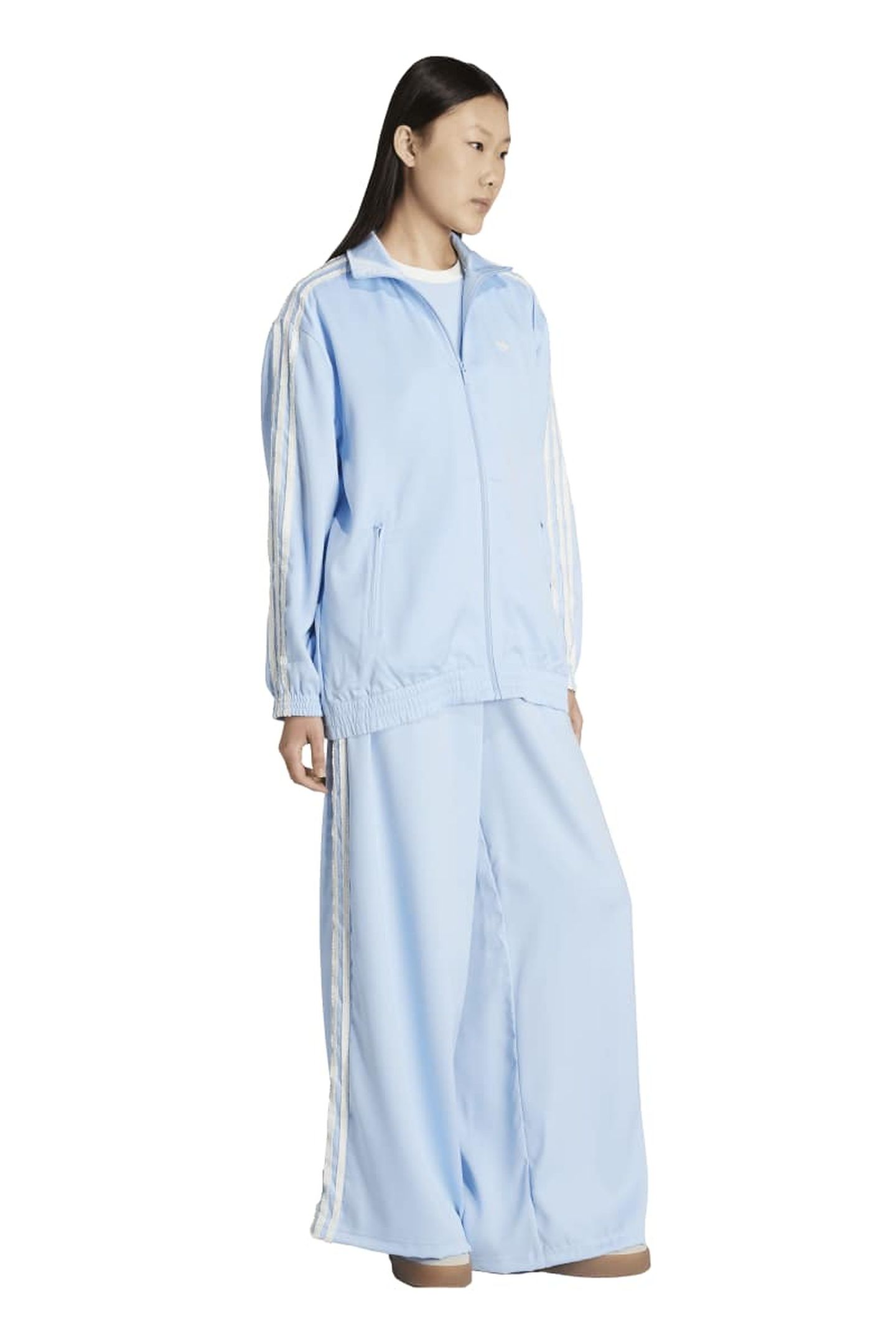 ORIGINALS ADIDAS ORIGINALS SATIN FB TT RUFFLE 3S CLEAR SKY 3