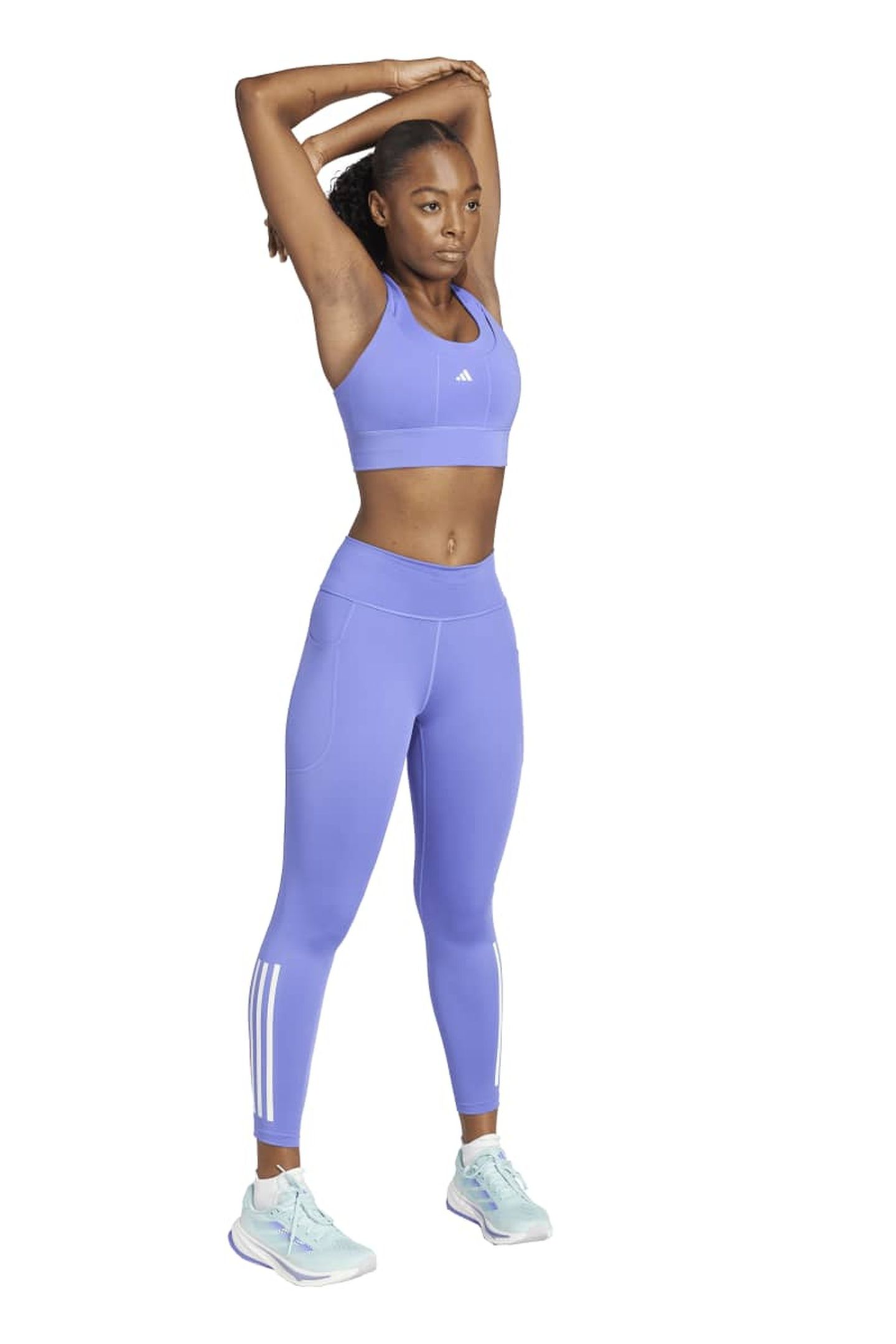 PERFORMANCE ADIDAS DAILYRUN 3 STRIPES 7/8 LEGGINGS SEMI COBA 3
