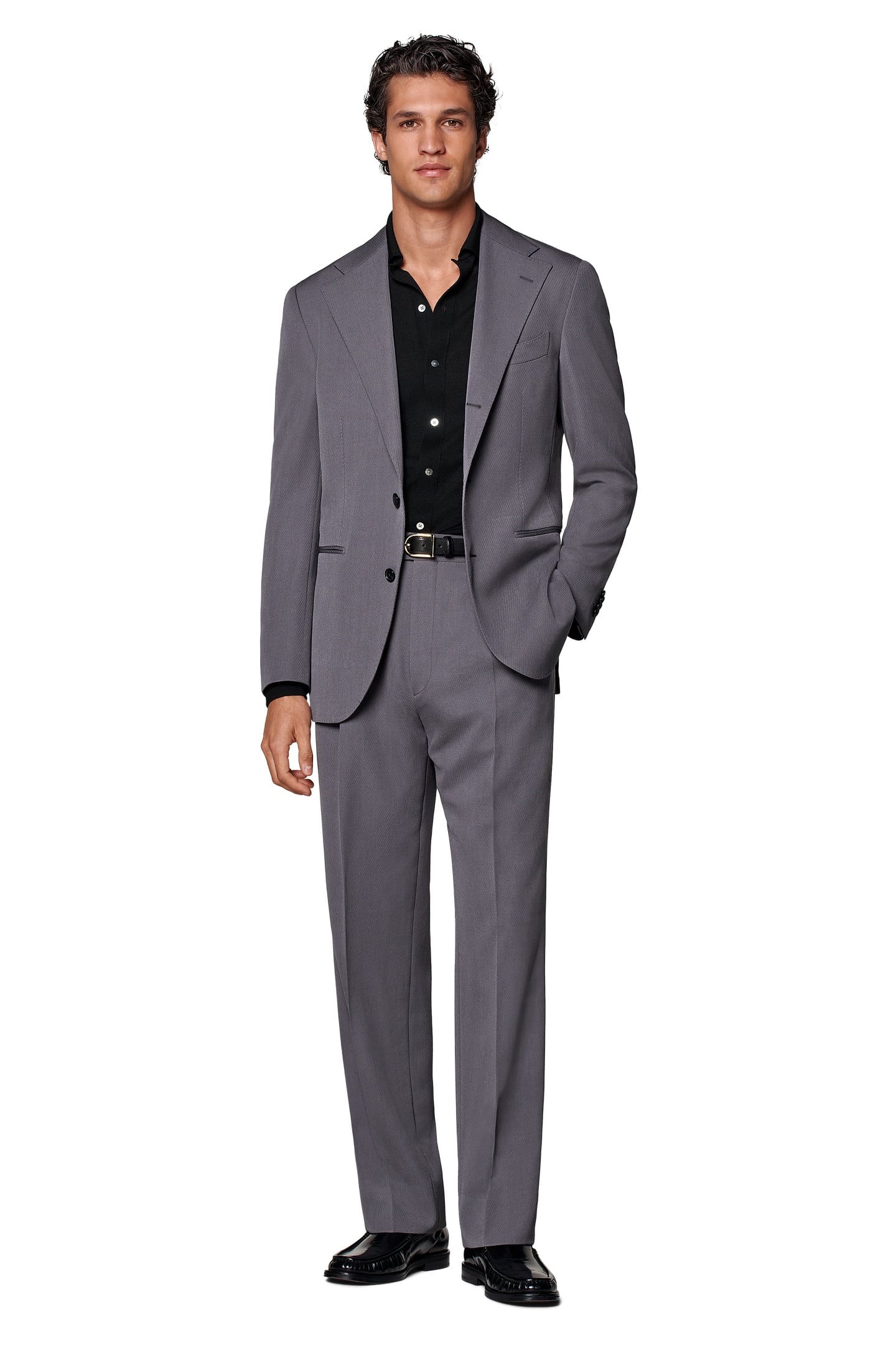 ROMA MID GREY PURE WOOL NESTED SUITS MID GREY 3