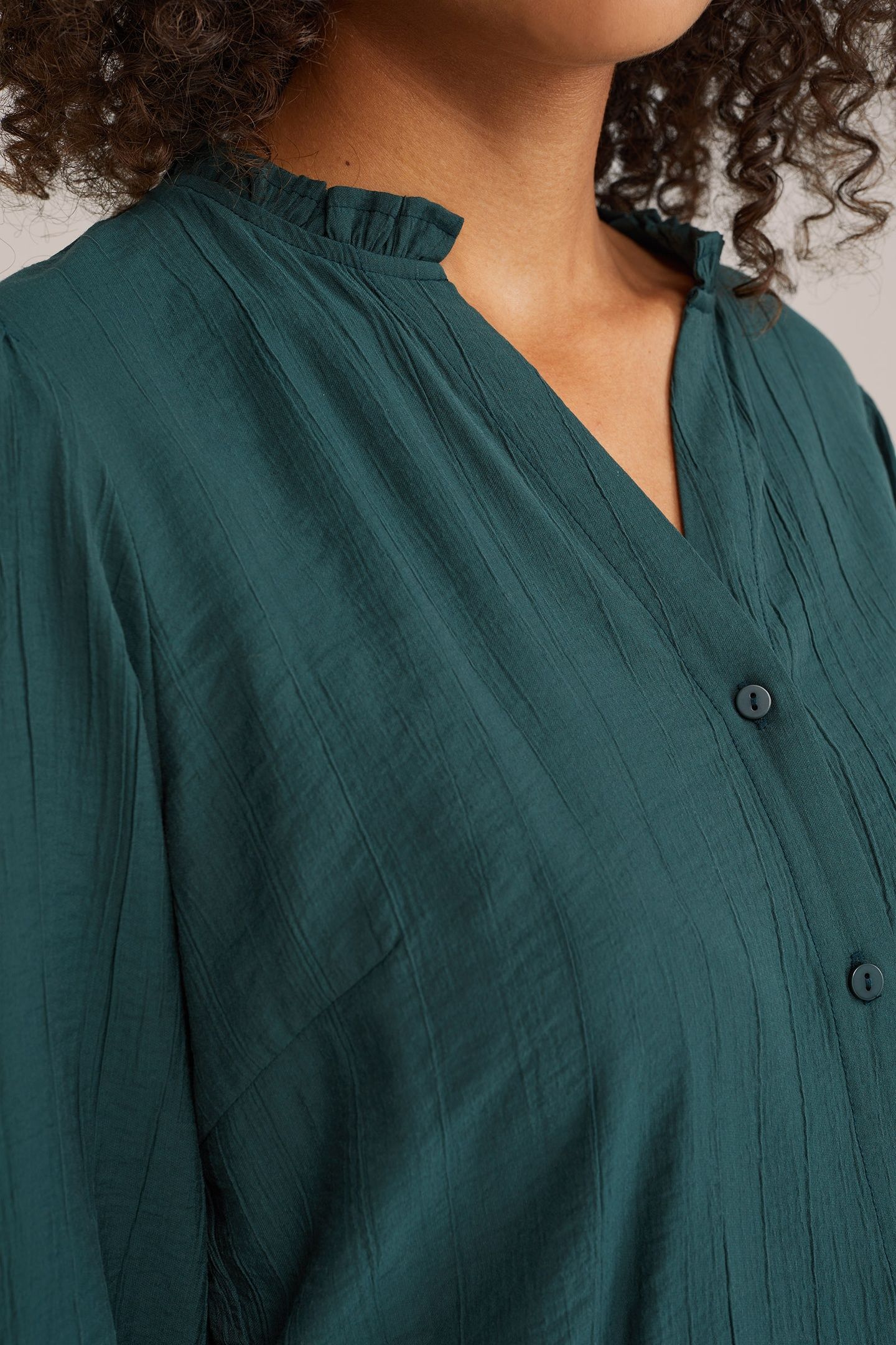 BLOUSE DARK GREEN 5