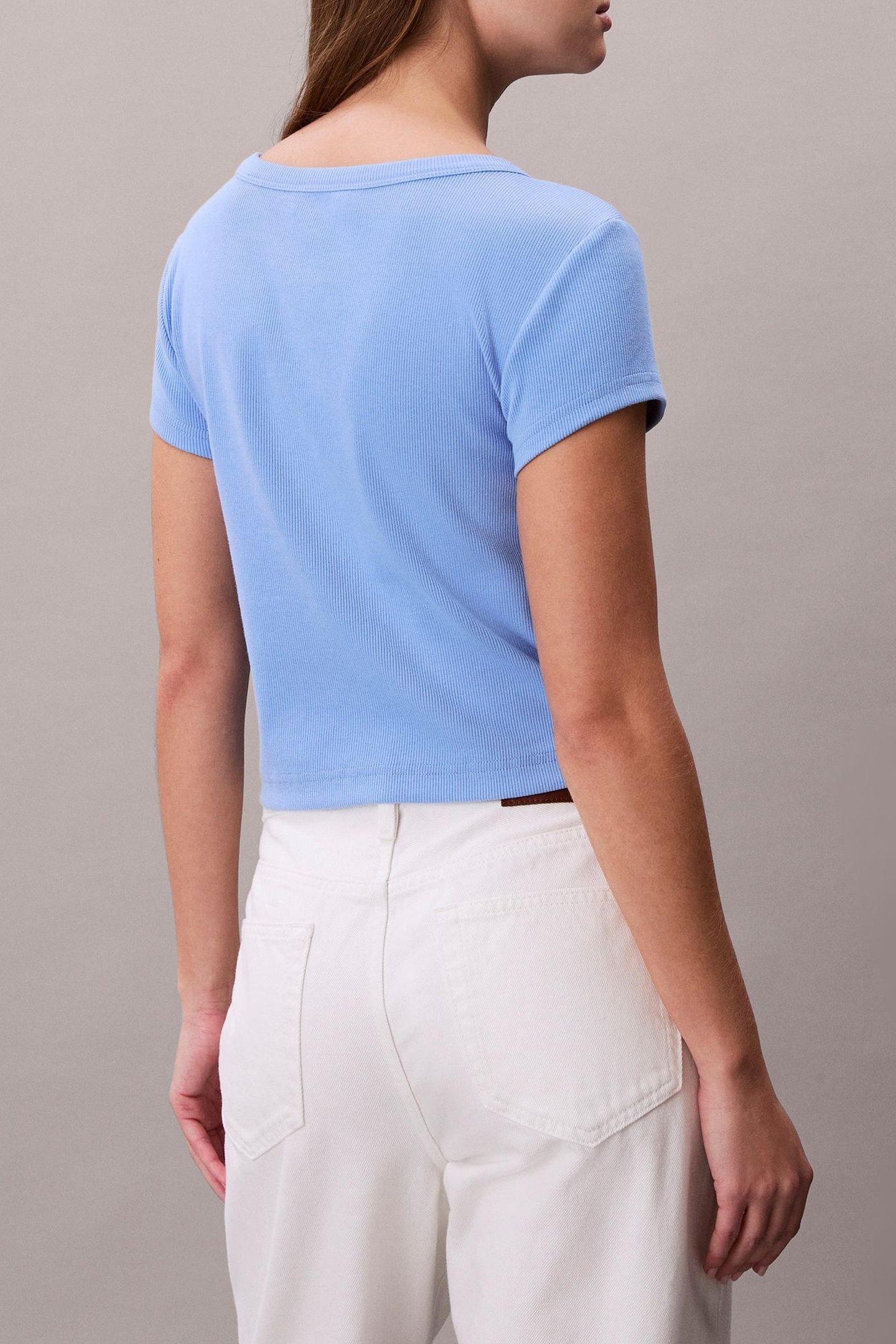 SS HERITAGE LABEL TEE BLUE DESCENT 4