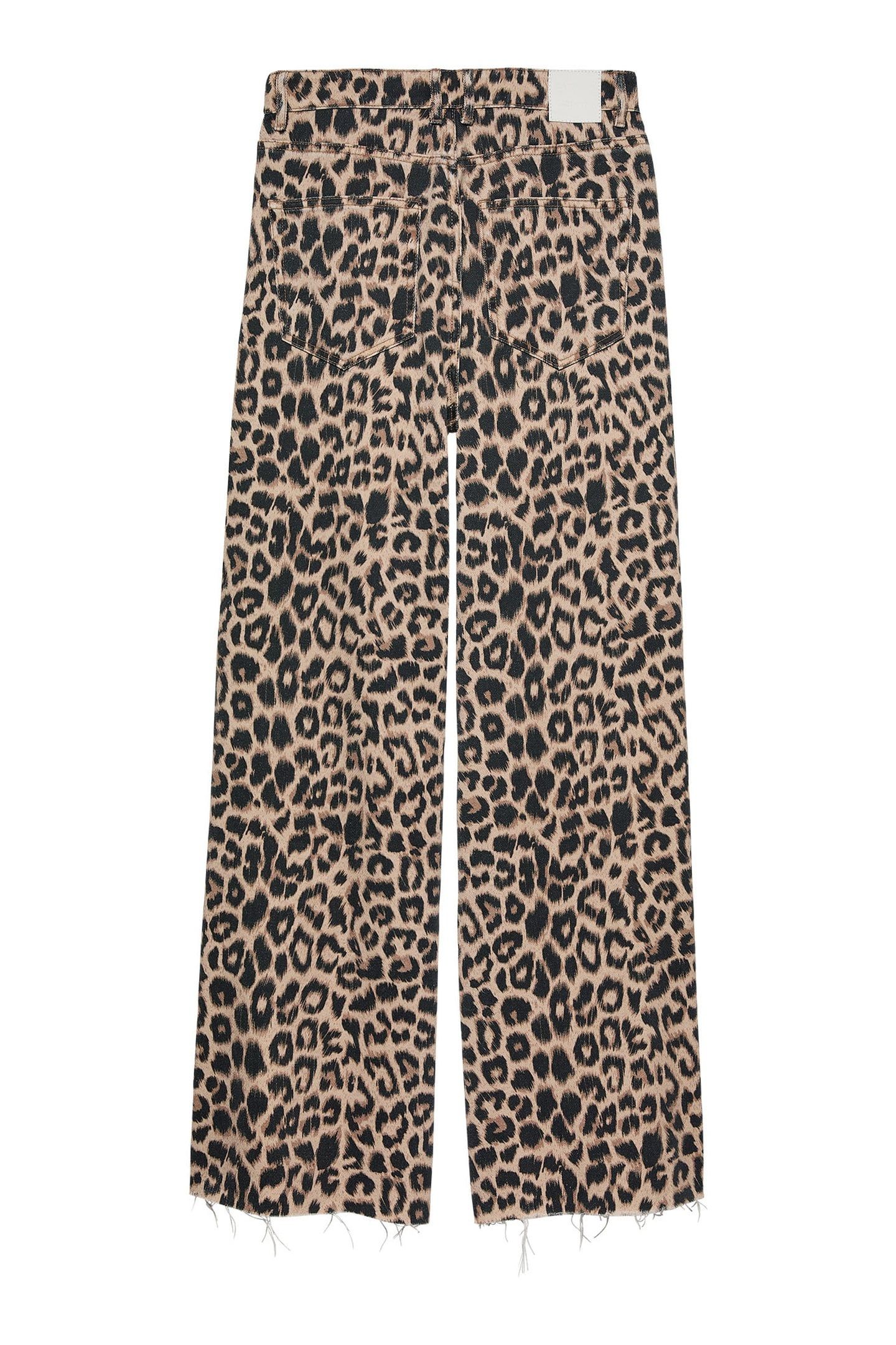 LOOSE FIT LEOPARD JEANS GREY MORN 5