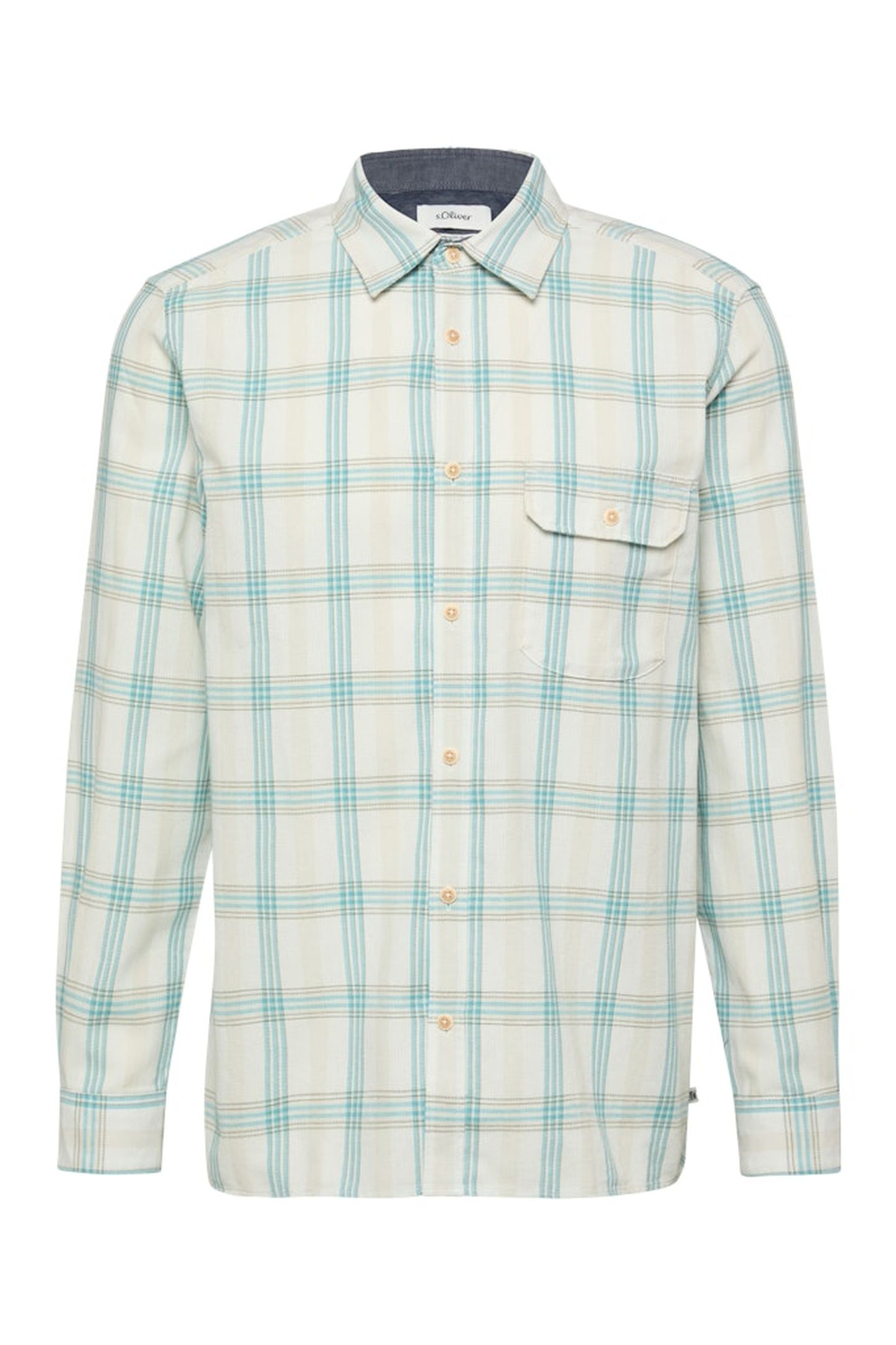 S.OLIVER SHIRTS BLUE AQUA 8