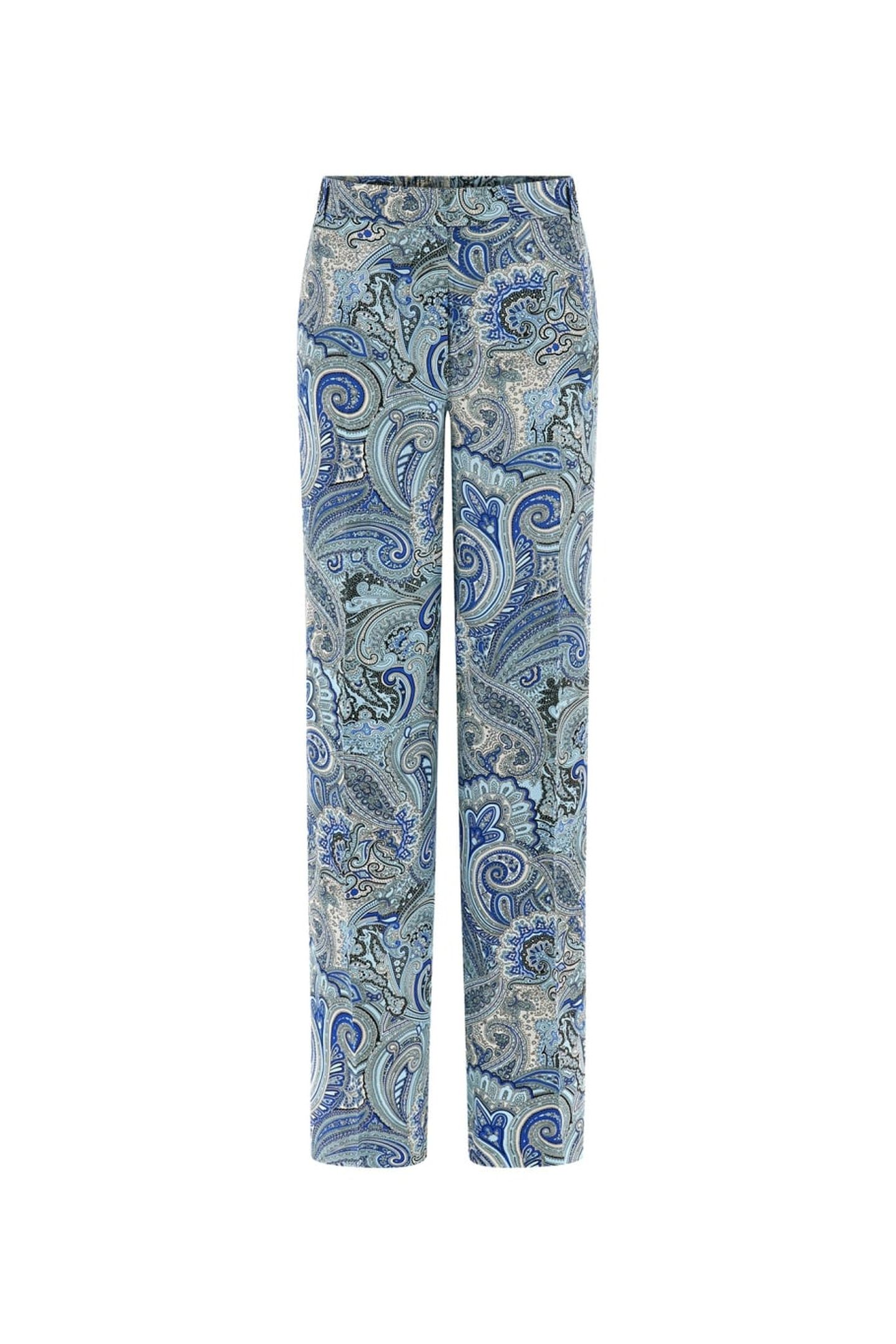 LOREDANA STRAIGHT PA FLORAL PAISLEY BLUE 4