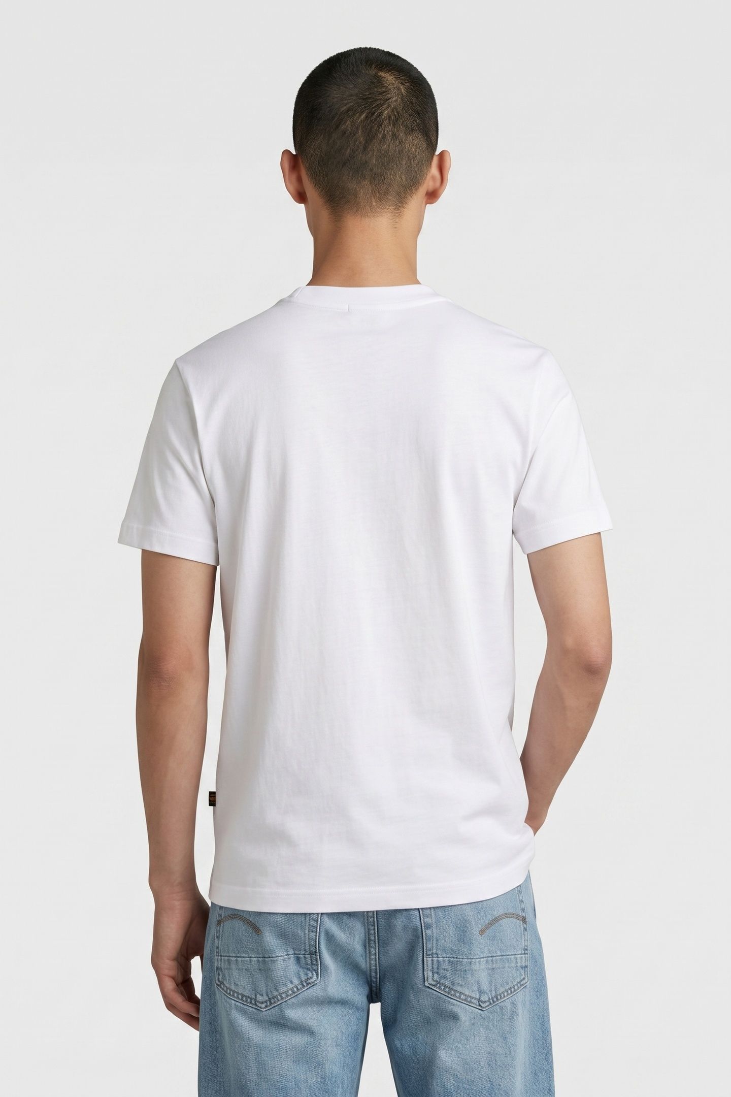 CHEST LOGO R T S\S WHITE 4