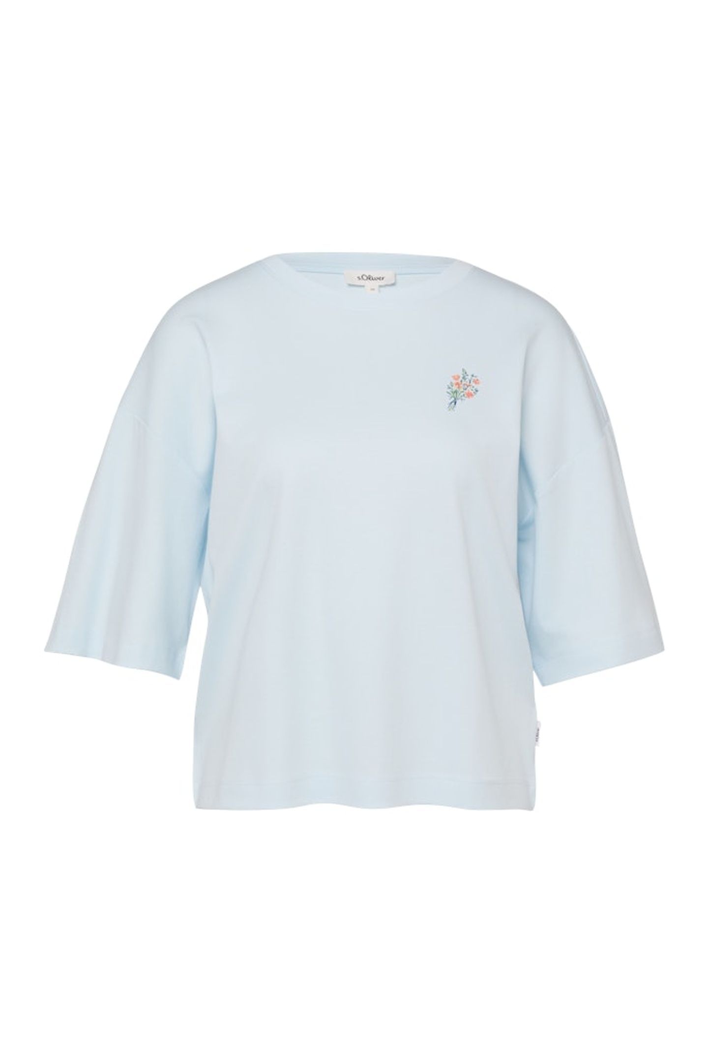 S.OLIVER T-SHIRTS BLUE LIGHT 4