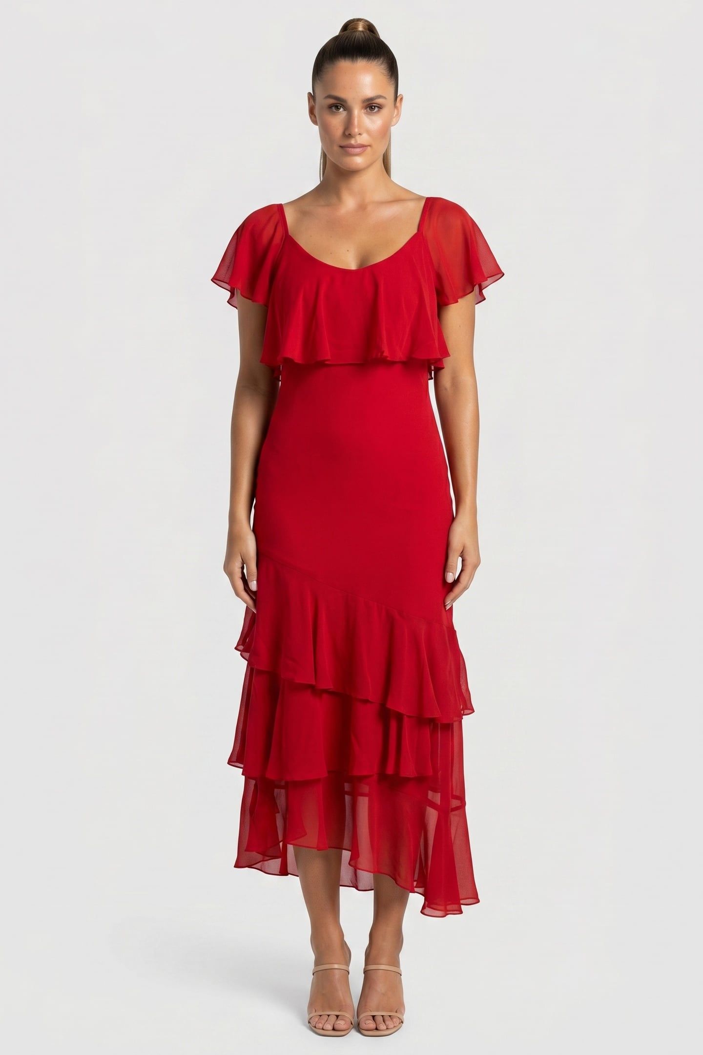 JONES DRESS RED 1