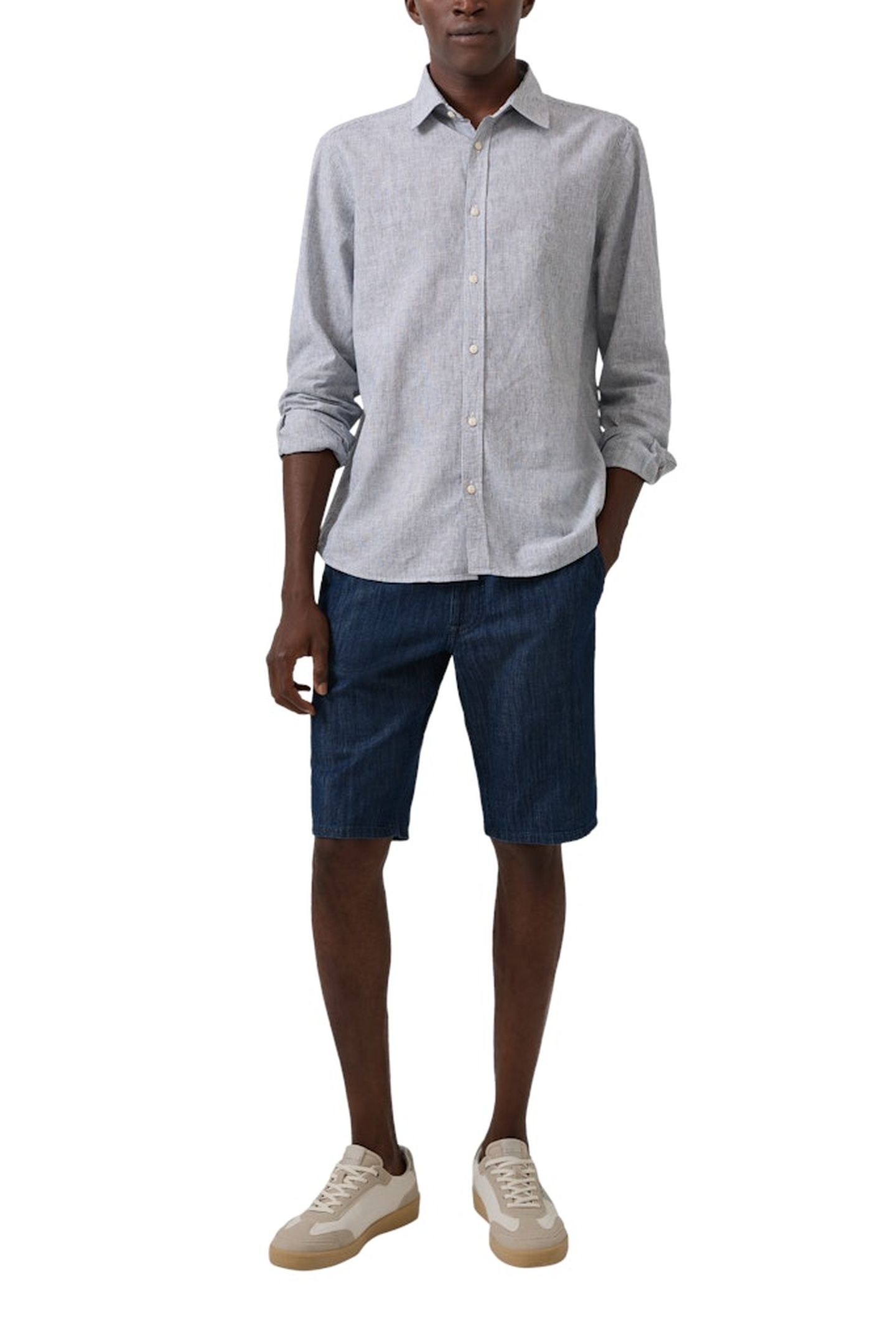 S.OLIVER JEANS SHORTS BLUE DENIM 3