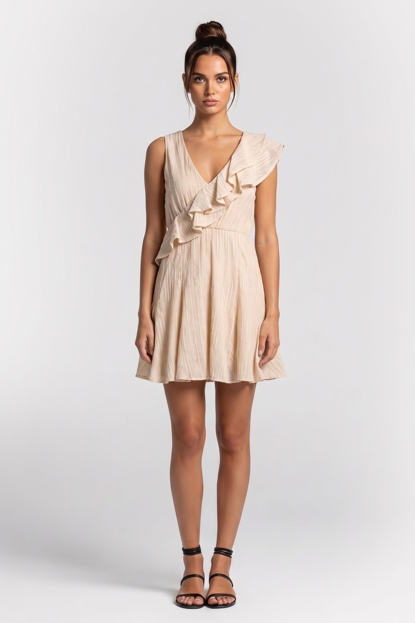 ADELY DRESS BEIGE 3