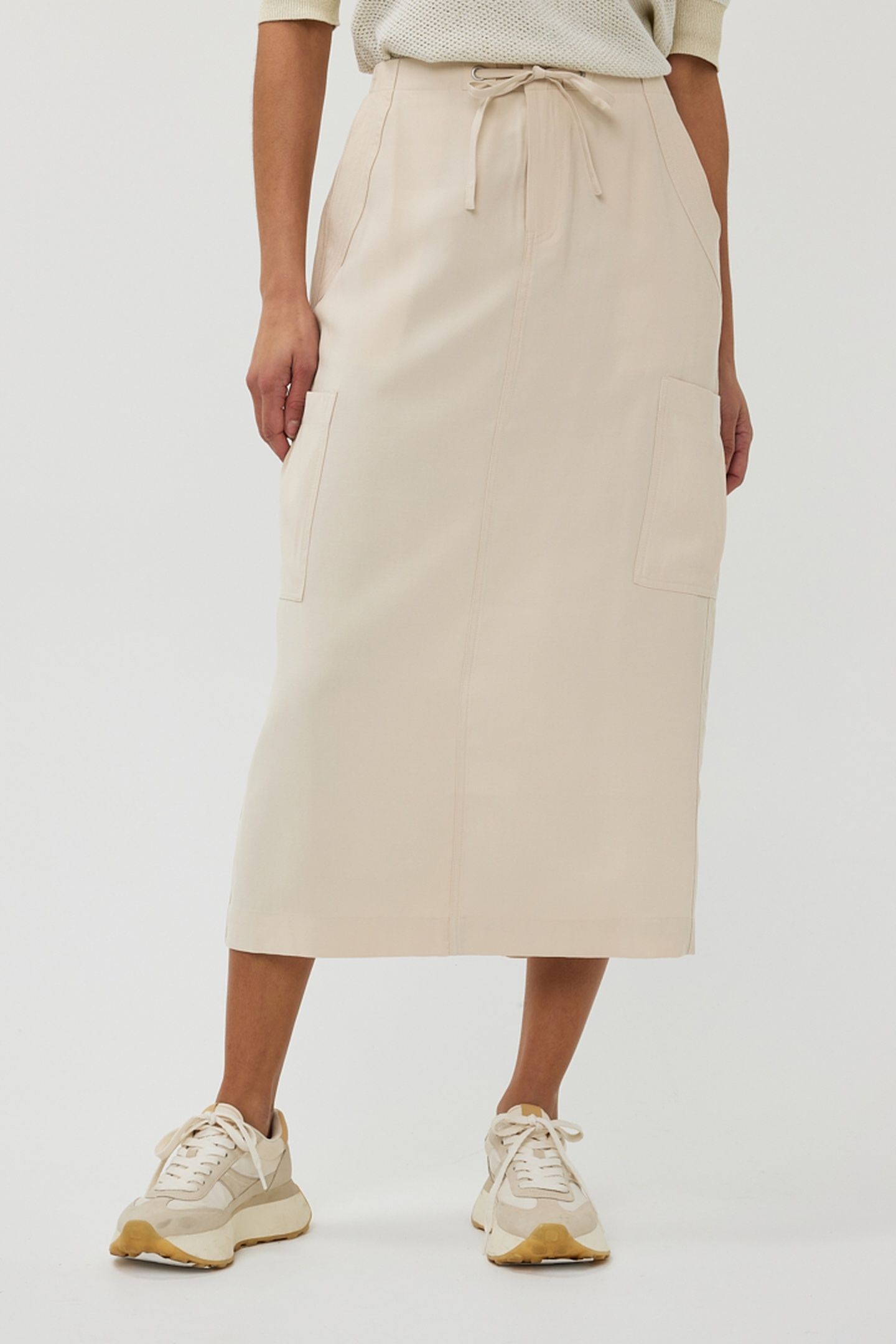SKIRT CARGO LONG SAND 1