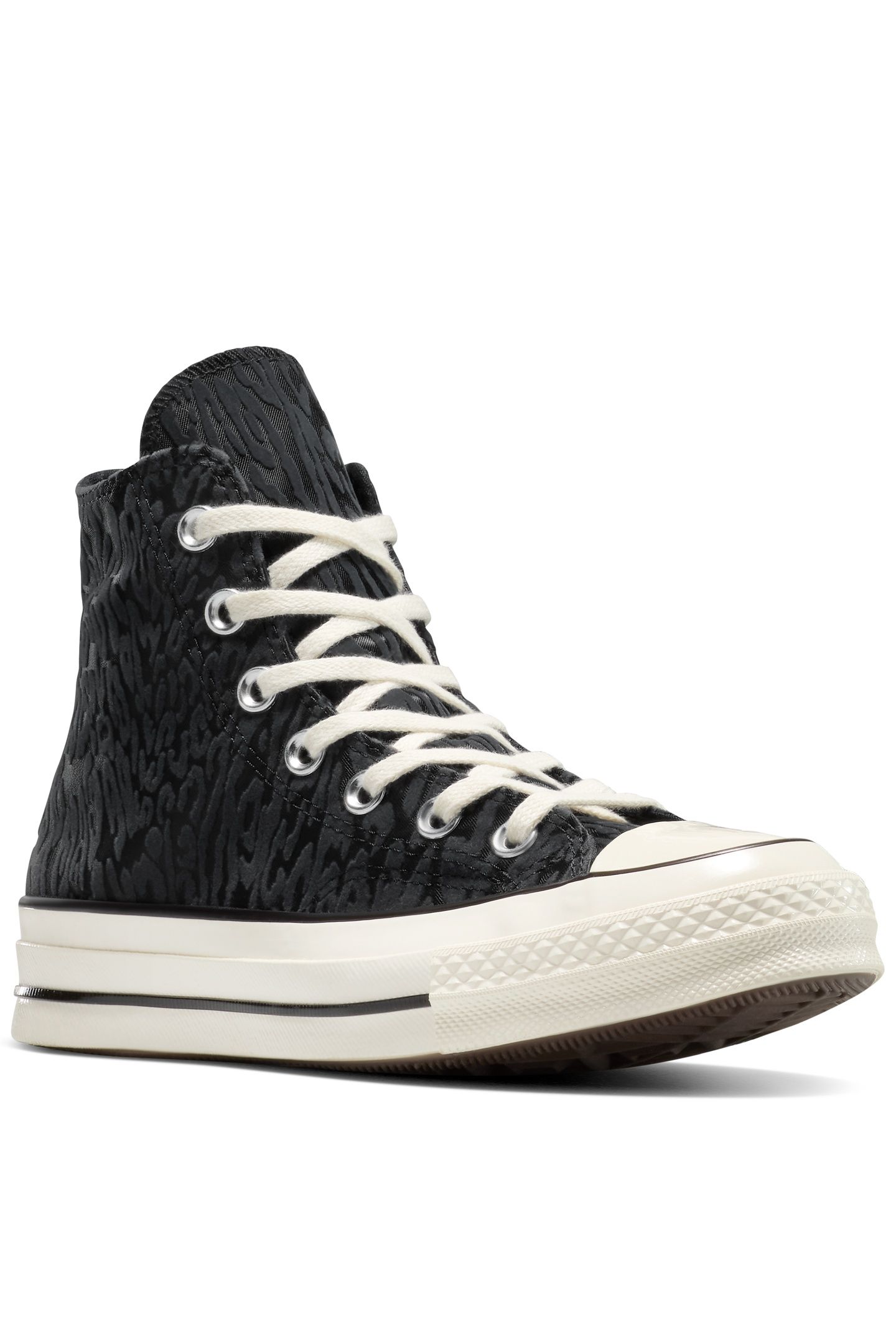 UNISEX CHUCK 70 HI BLACK/EGRET/TOTAL ECLIPSE 7