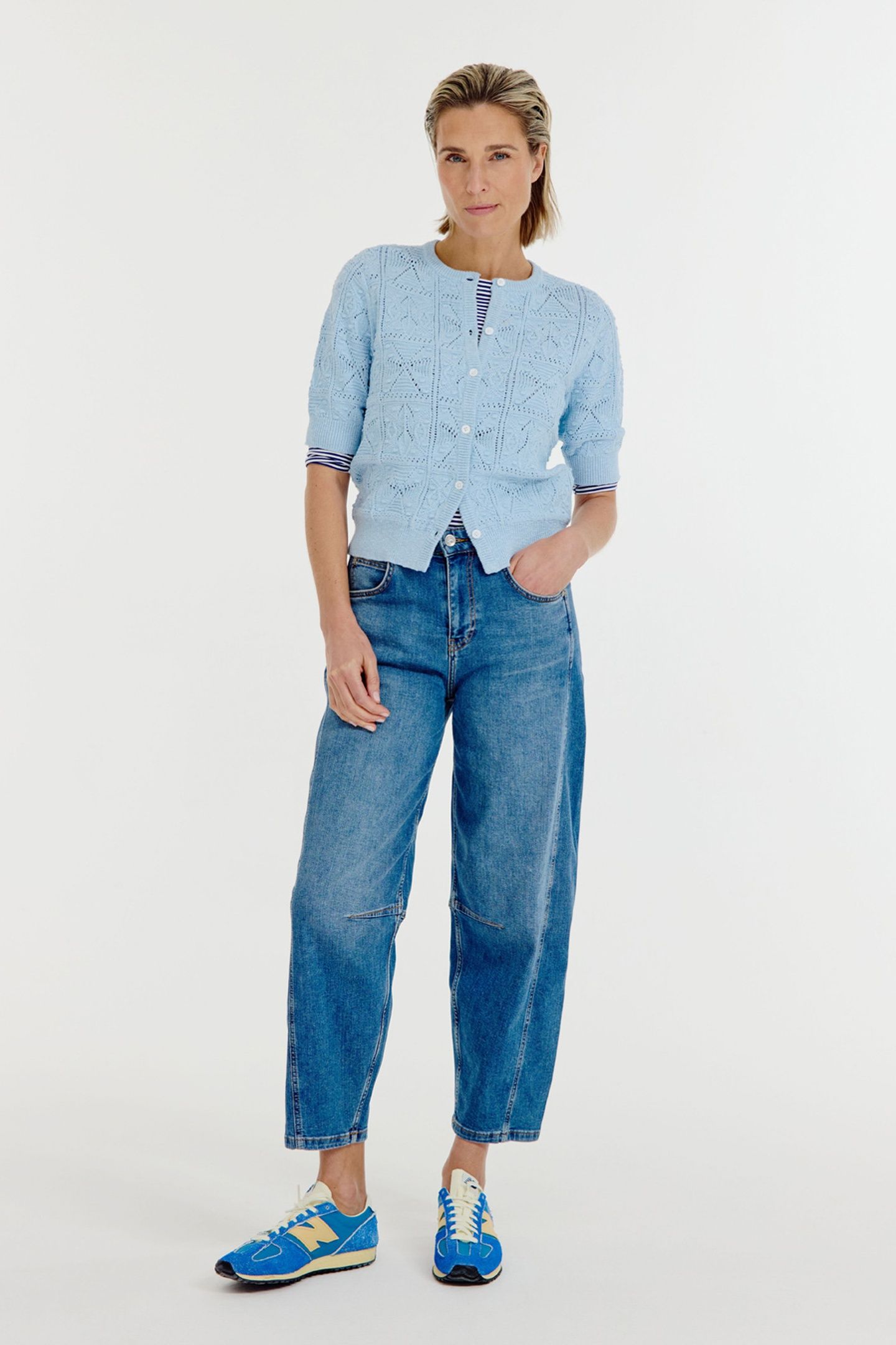BEAU CARDIGAN LIGHT BLUE 2