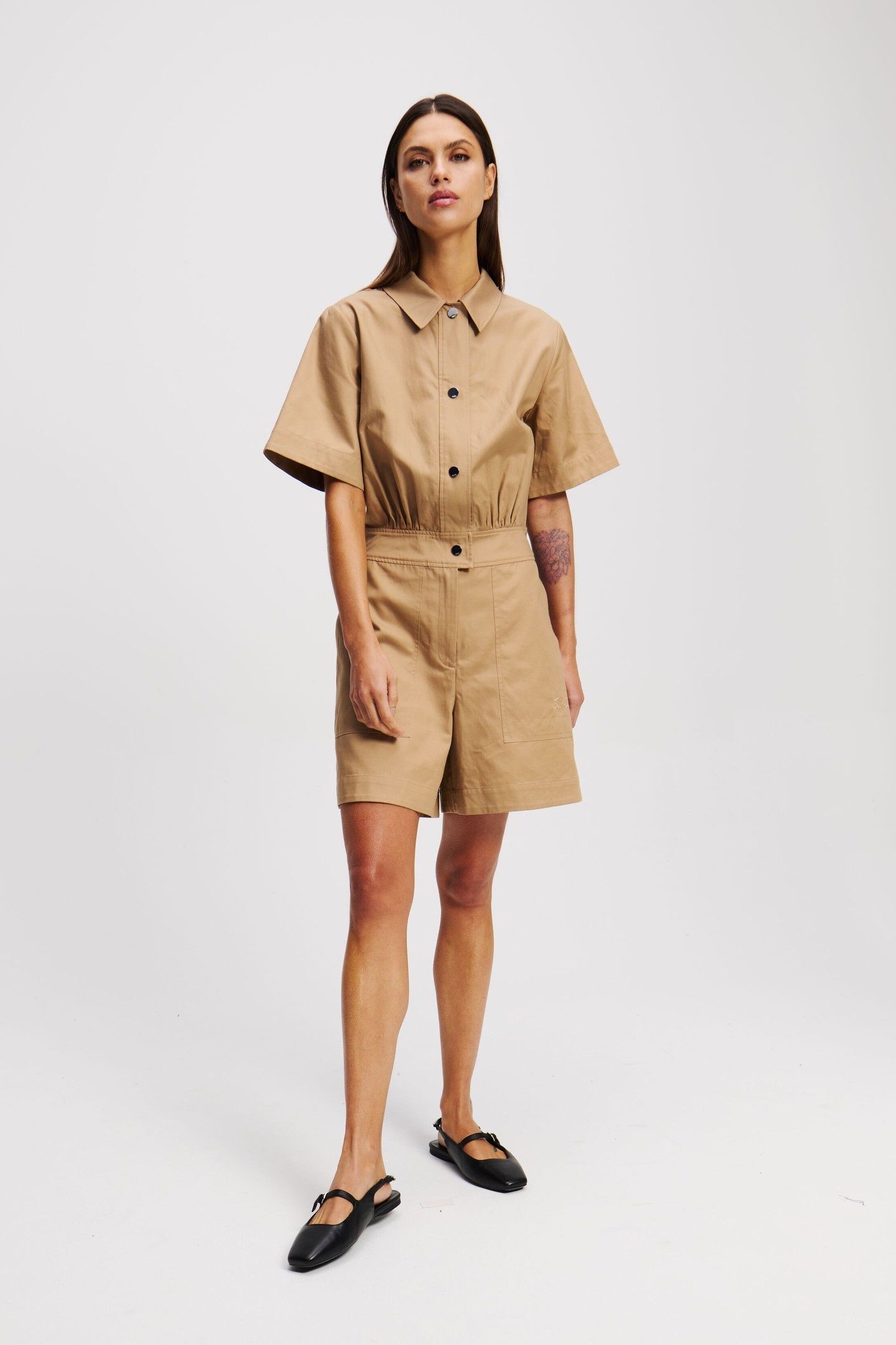 CARGO JUMPSUIT NOUGAT 6