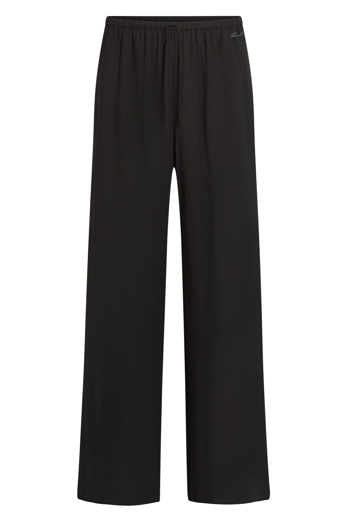 KARL SIGNATURE BEACH TROUSERS BLACK 5