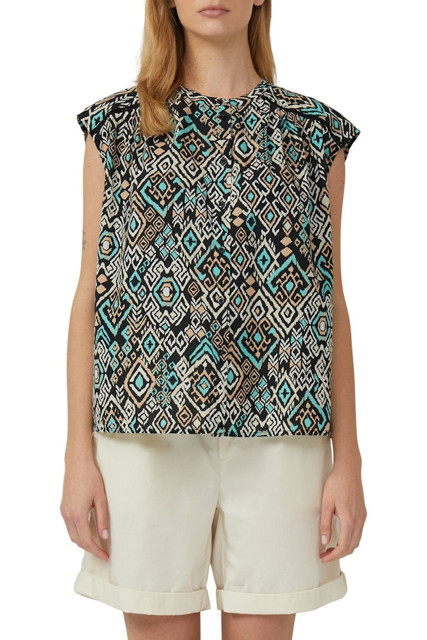 S.OLIVER BLOUSES BLACK 1