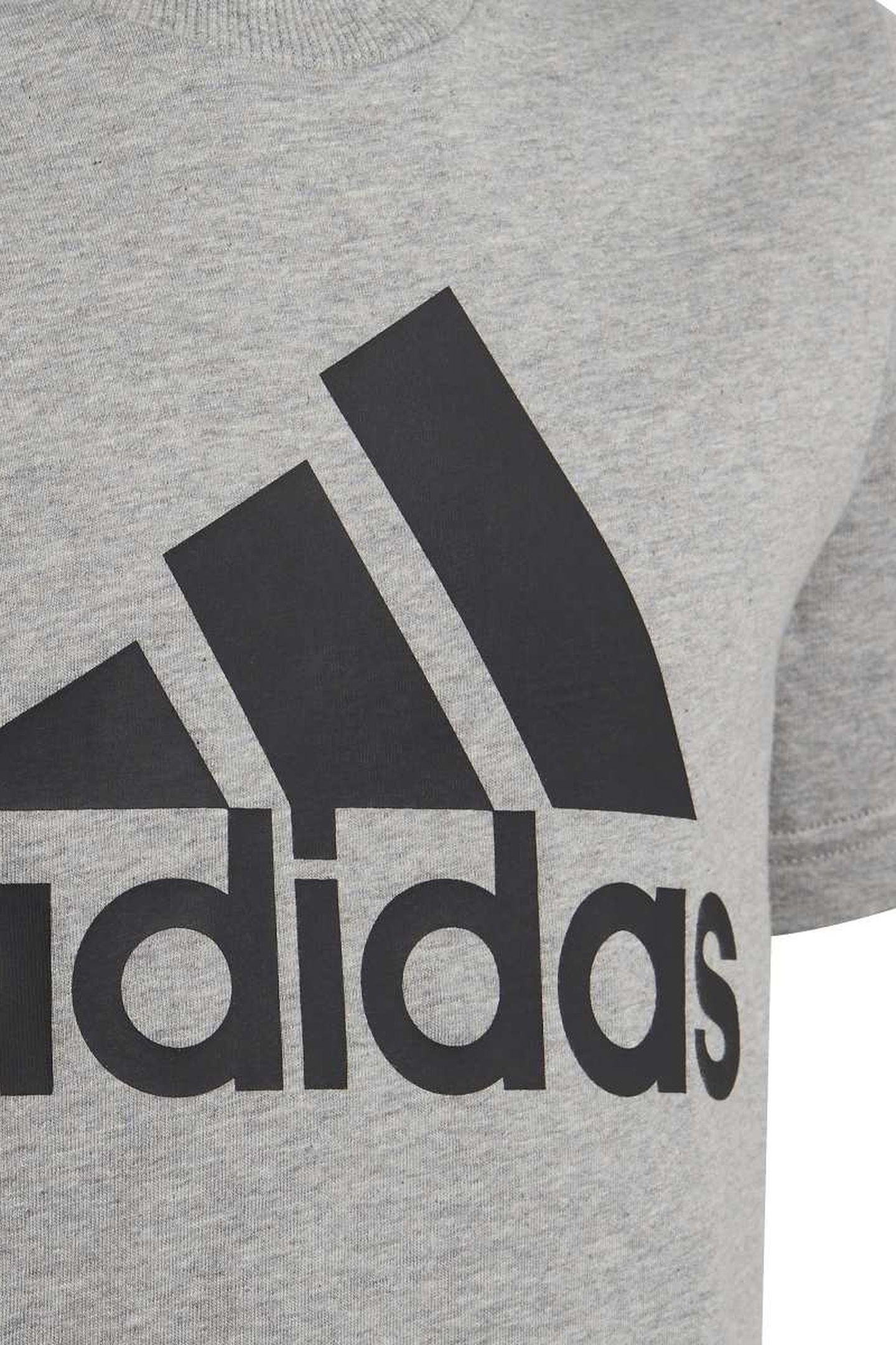SPORTSWEAR ADIDAS BOYS ESSENTIALS T-SHIRT MEDIUM GREY HEATHE 3