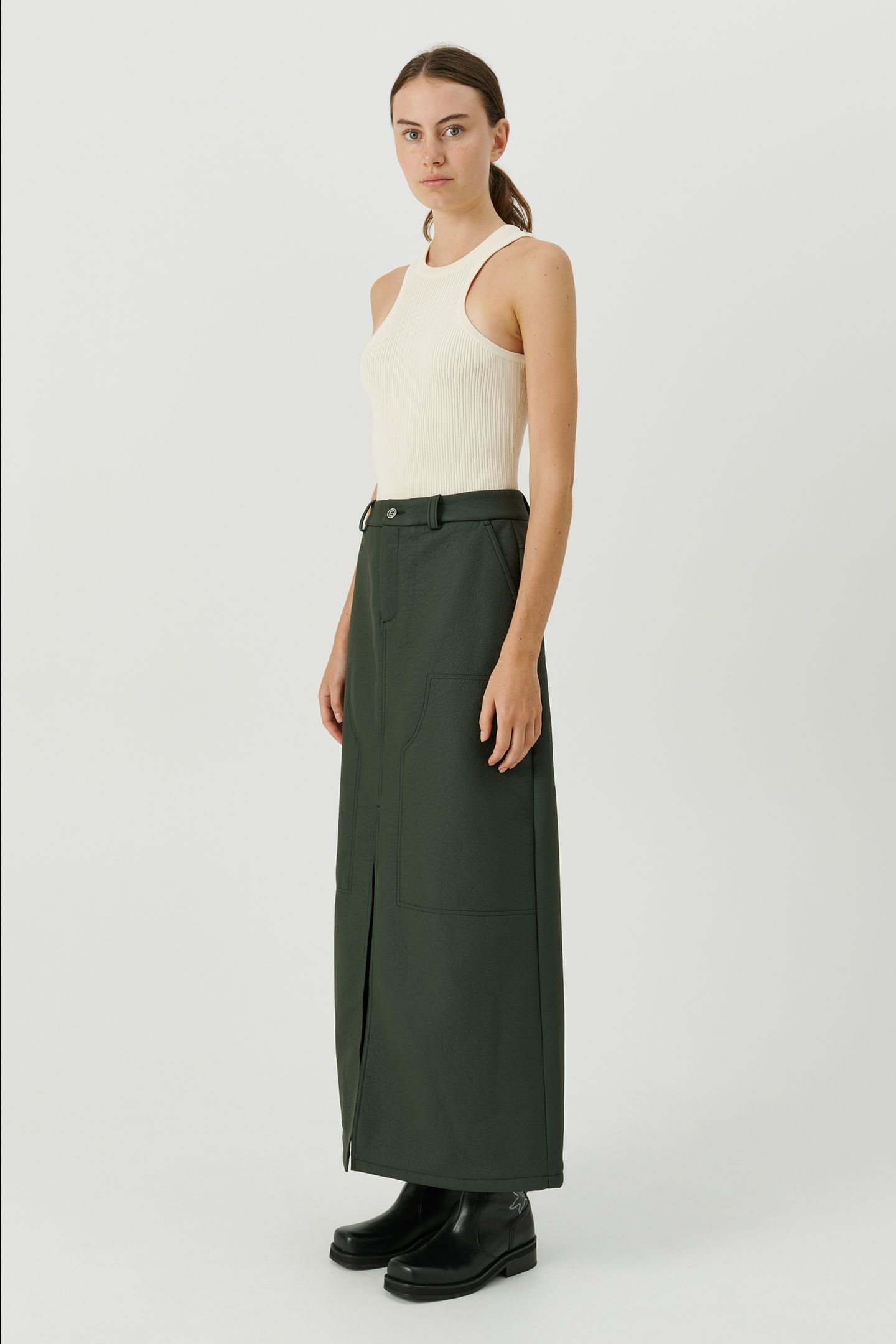 DARYL SKIRT GREEN 1