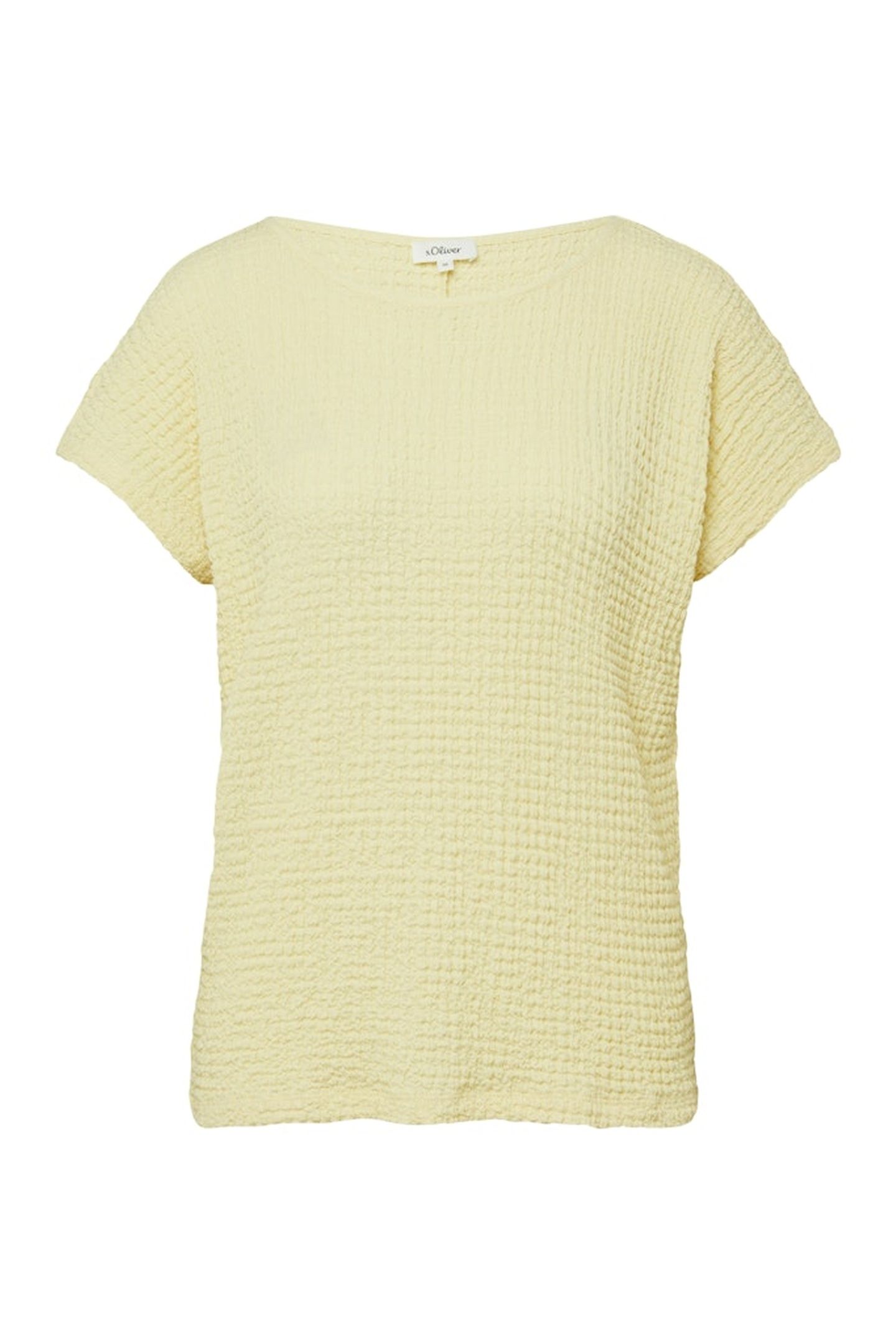 S.OLIVER T-SHIRTS YELLOW 7