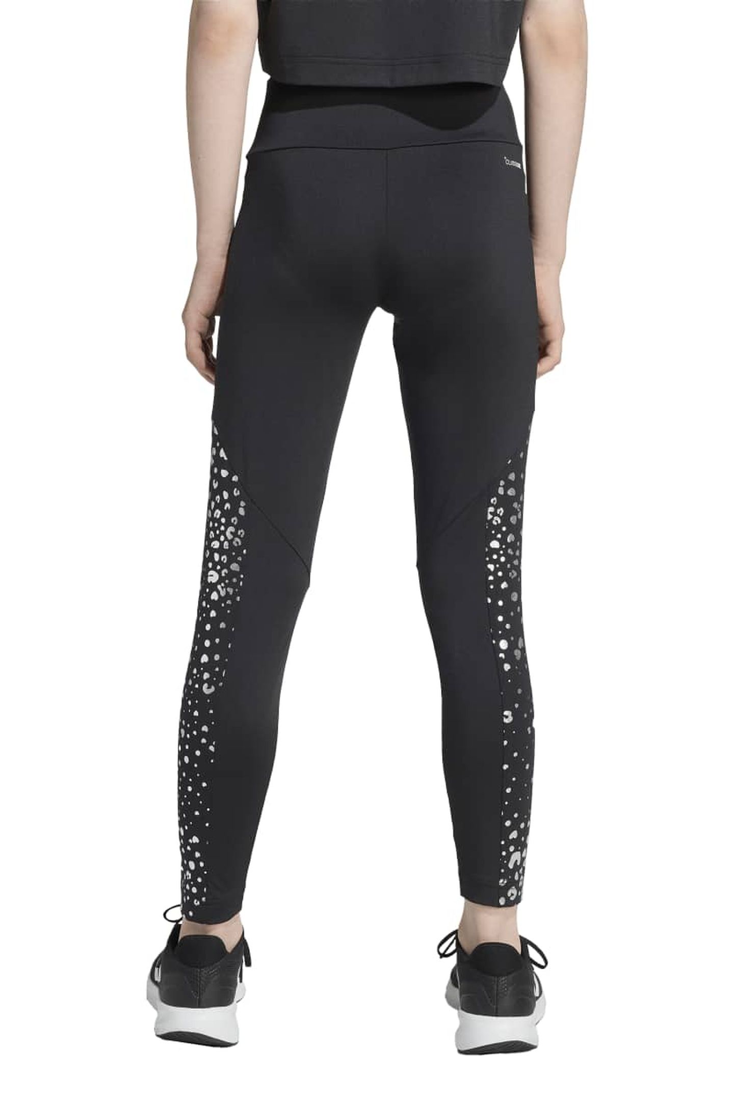 SPORTSWEAR TRAIN ESSENTIALS GLAM PRINT LEGGINGS BLACK 3