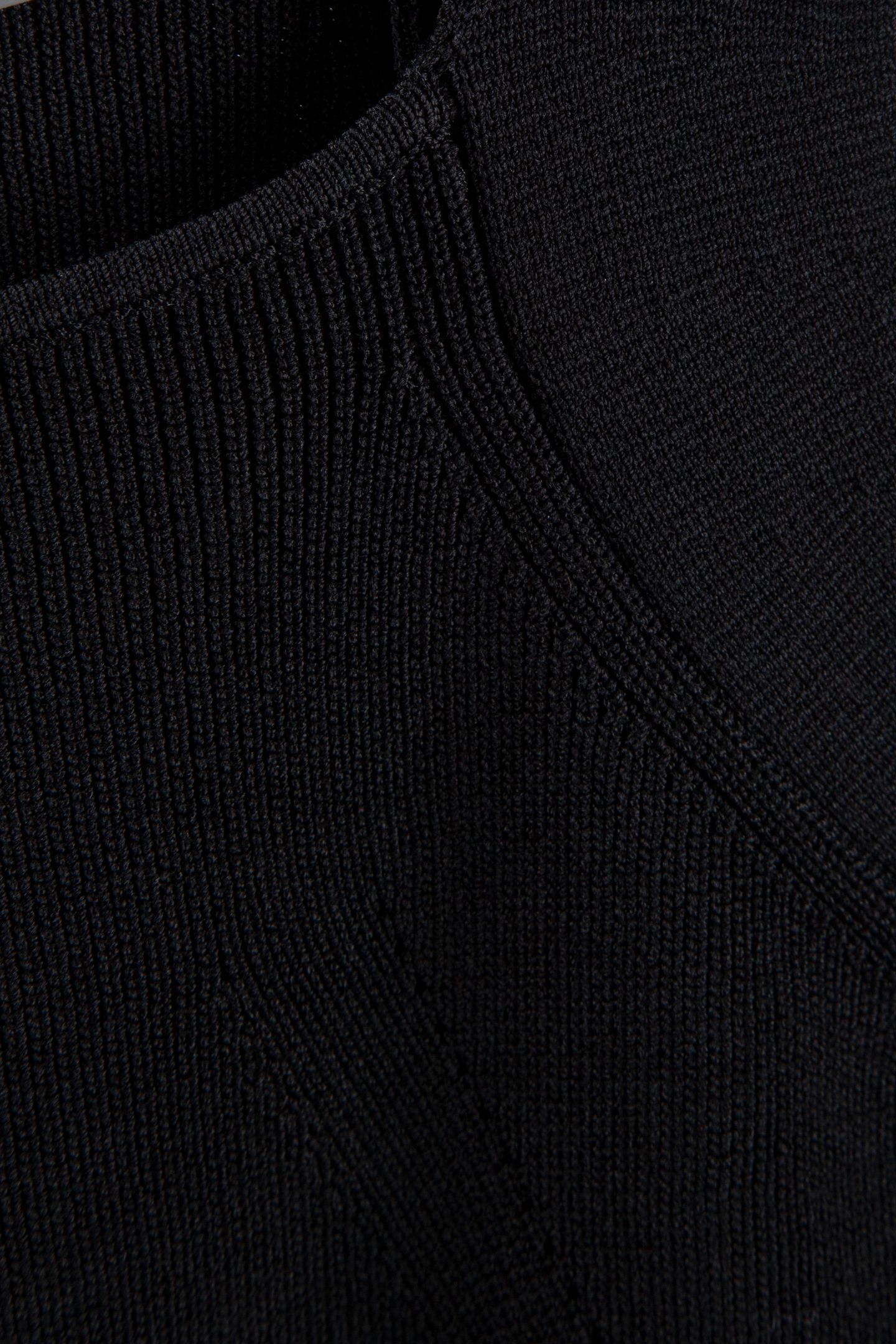 LOGO STRAP KNIT SINGLET BLACK 4