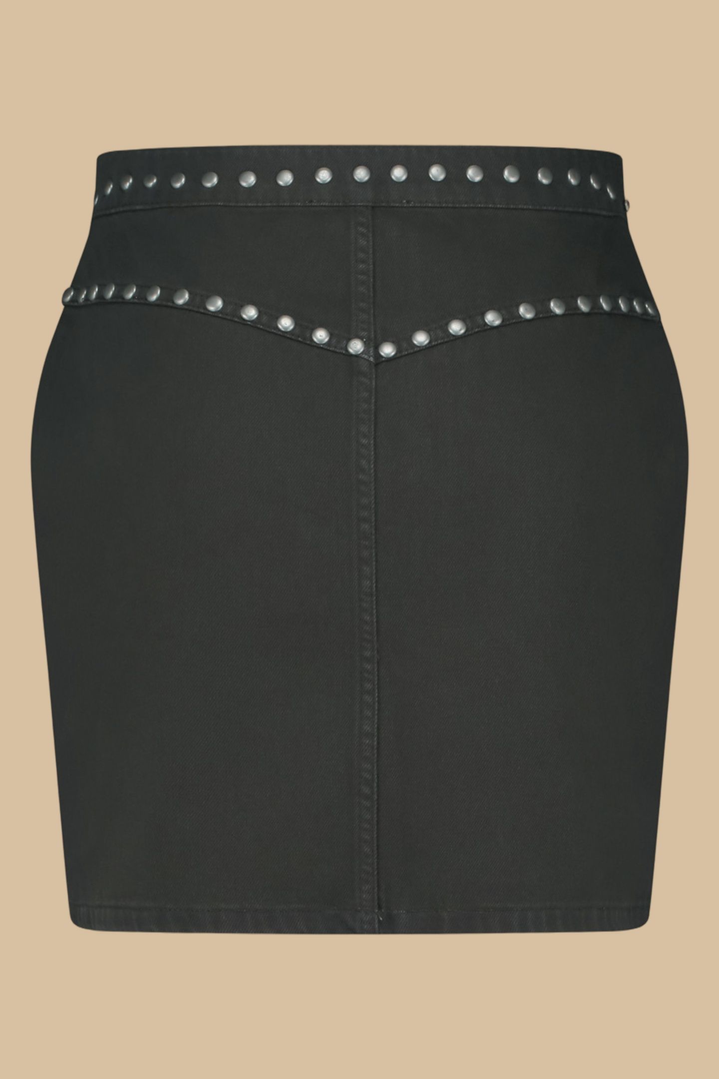 COCO SKIRT WASHED NERO 2