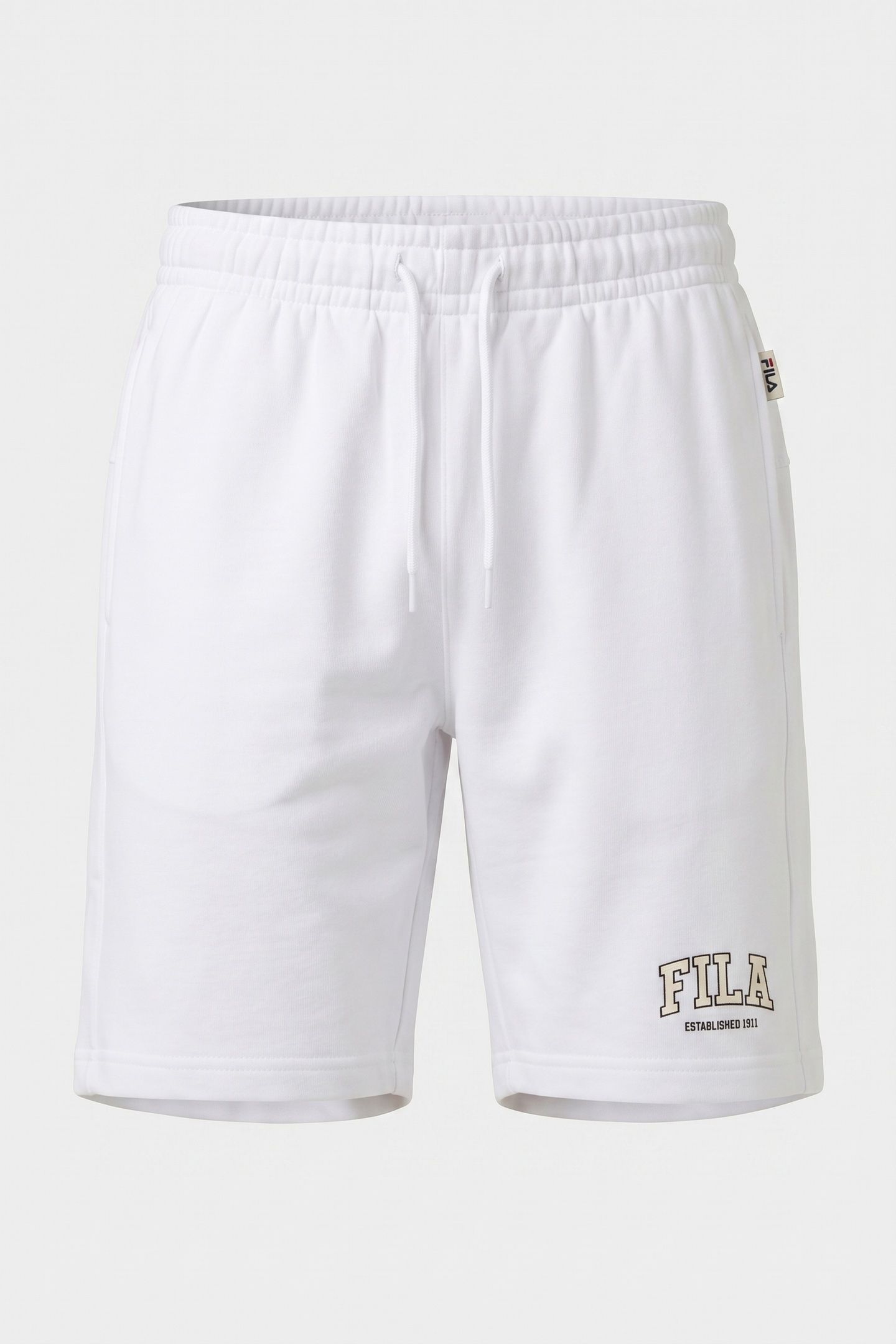 RIFREDI REGULAR GRAPHIC SWEAT SHORTS BRIGHT WHITE 3