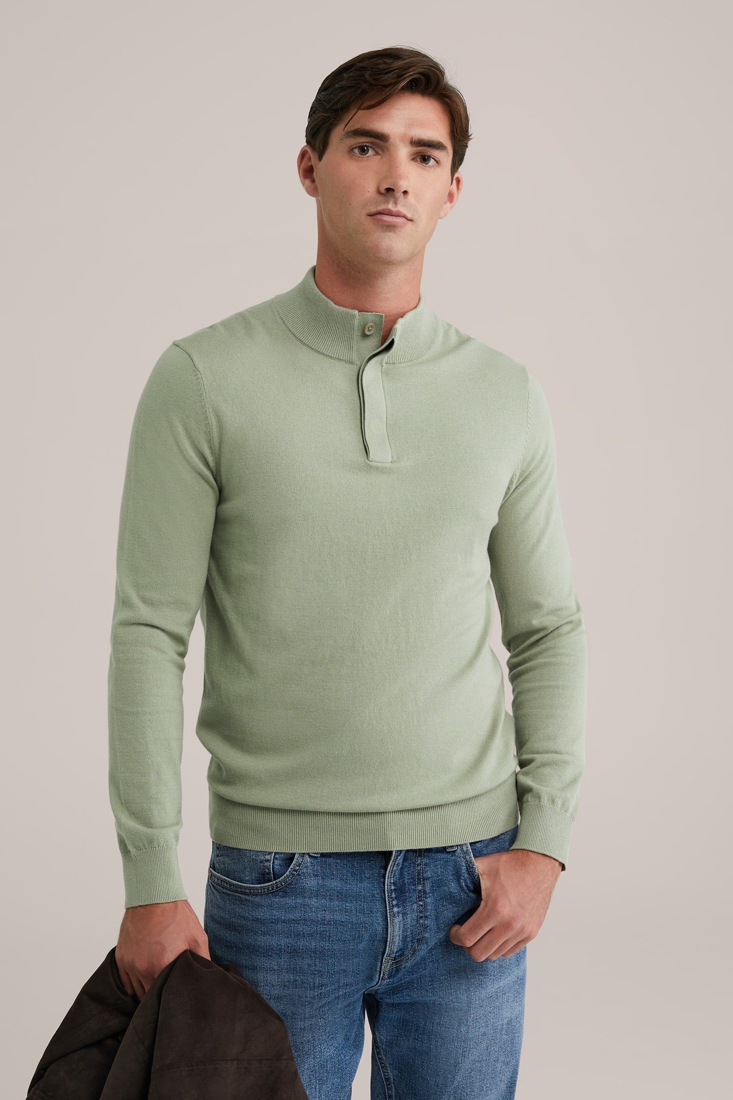 PULLOVER PASTEL GREEN 1