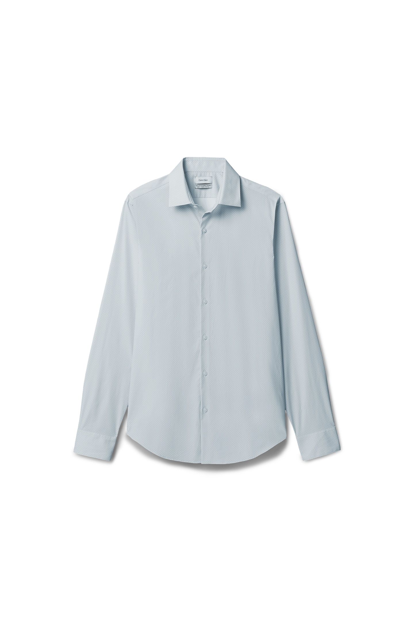 SLIM ACTIVE PERF SHIRT GLACIER BLUE 5